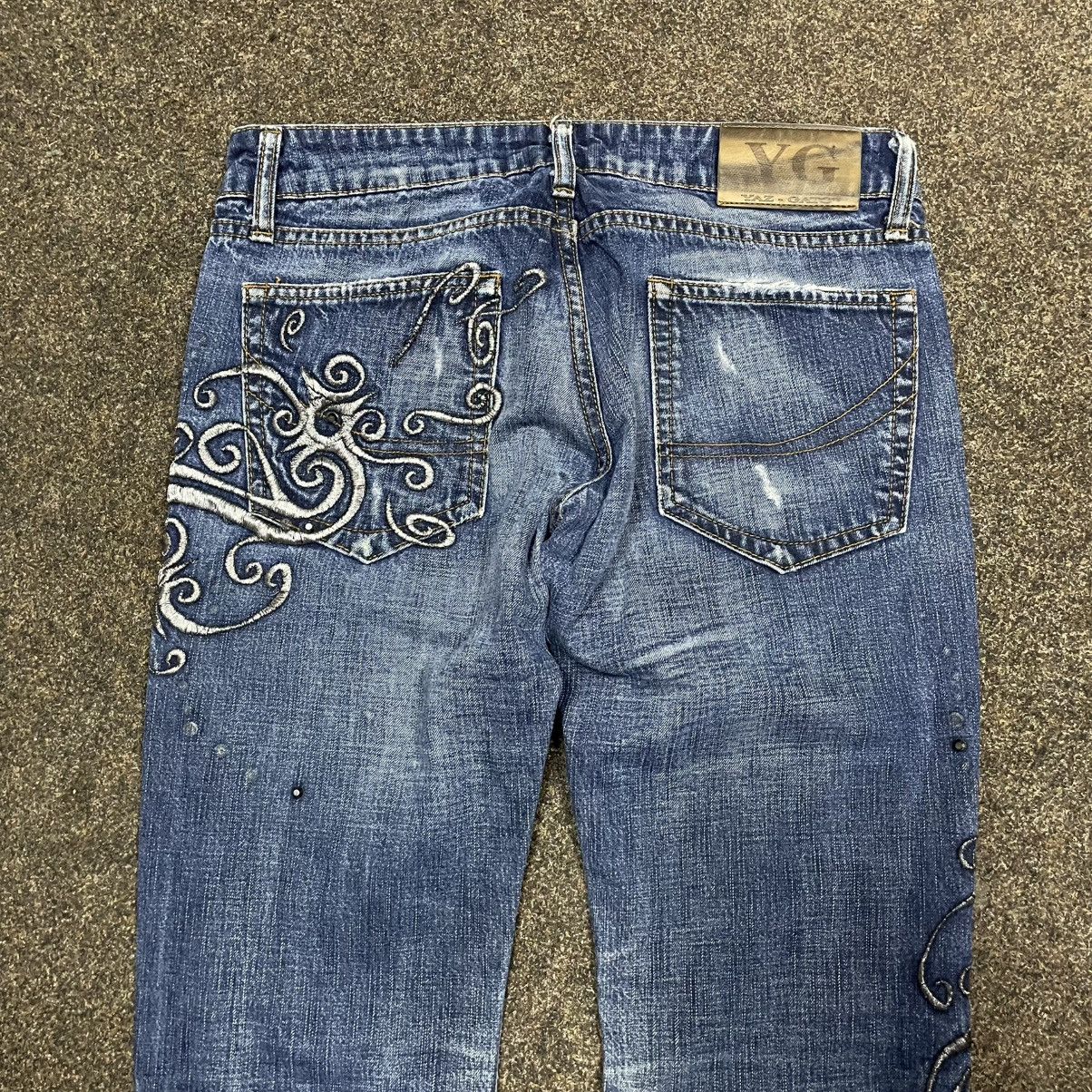 Vintage Vintage Y2K Distressed Baggy Jeans Skate Grunge Graphic 29 Size US 29 - 5 Thumbnail