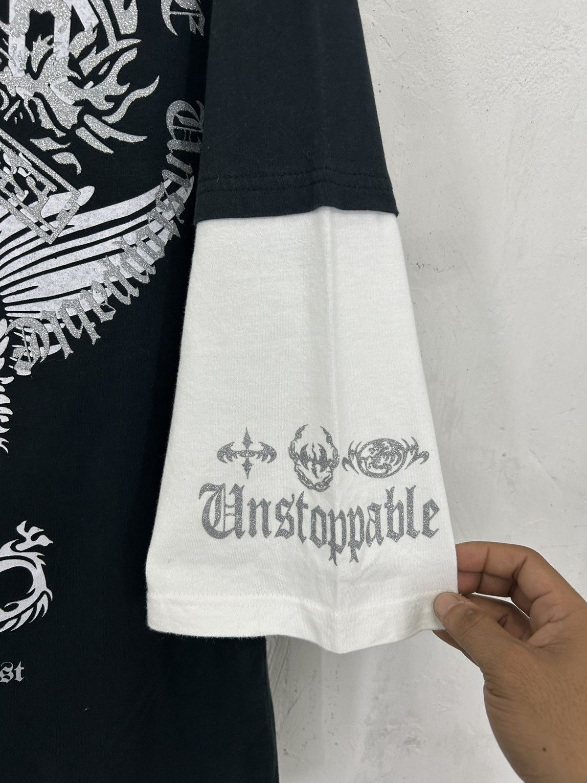 Le Grande Bleu (L.G.B.) Tempest Unstoppable Affliction West Chopper Relaxed Fit Size US XL / EU 56 / 4 - 5 Thumbnail