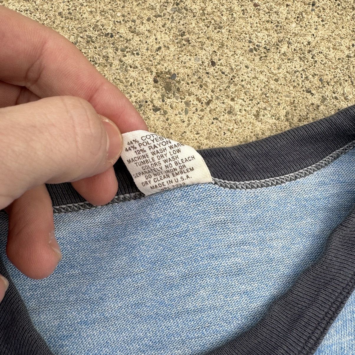 Russell Athletic × Vintage VINTAGE 1970s RUSSELL ATHLETIC US NAVY DEPT RINGER SHIRT Size US L / EU 52-54 / 3 - 8 Thumbnail