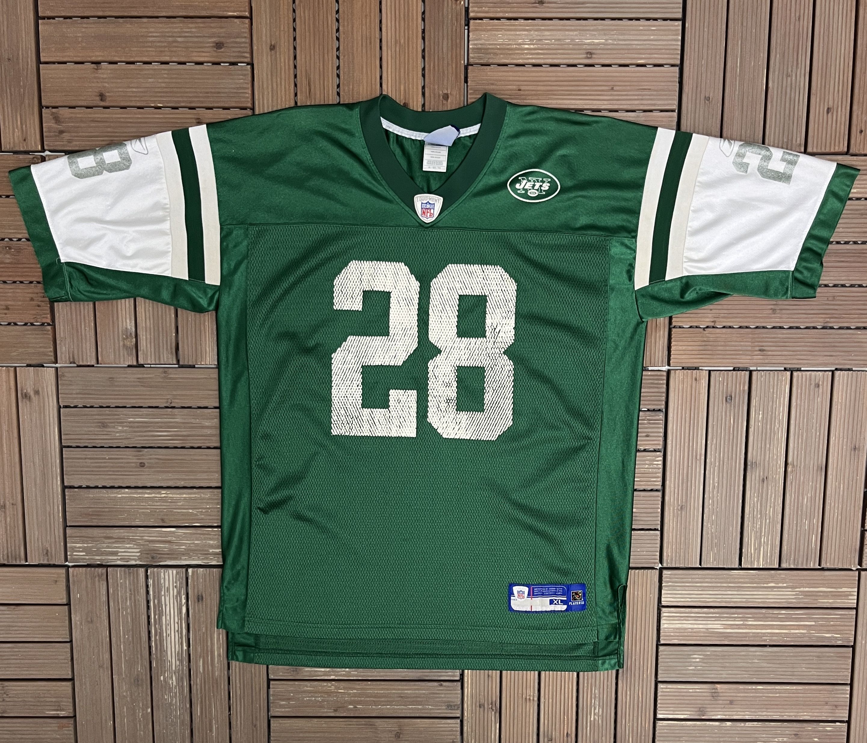 Vintage New York Jets Curtis Martin Vintage Football Jersey Size US XL / EU 56 / 4 - 1 Thumbnail