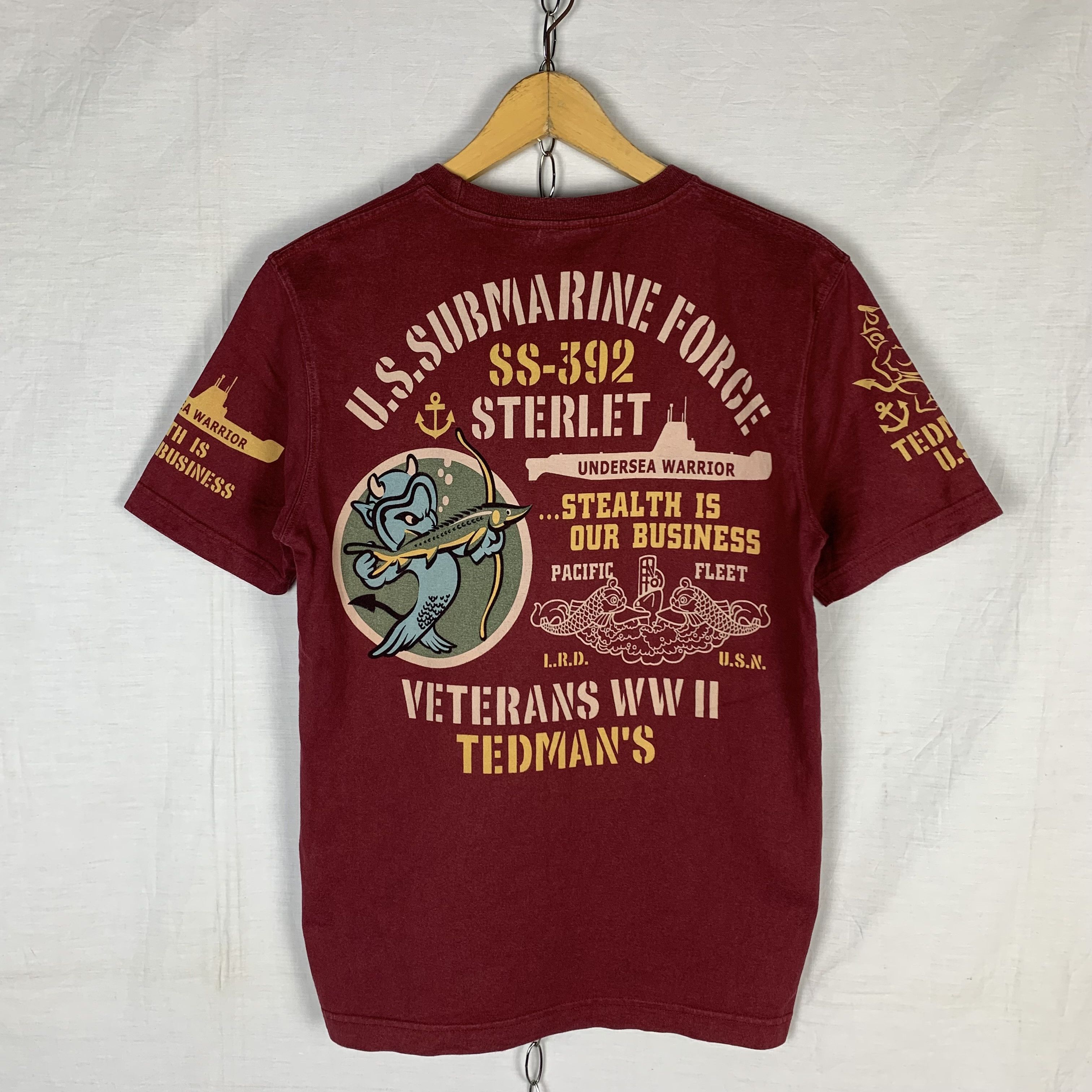 Tedman Ted Company Tedman’s Tshirt USS Sterlet Size US S / EU 44-46 / 1 - 2 Thumbnail