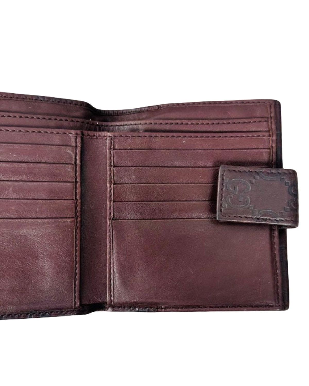 Gucci 🇮🇹MADE IN ITALY🇮🇹 GUCCI Leather Wallet Size ONE SIZE - 7 Thumbnail