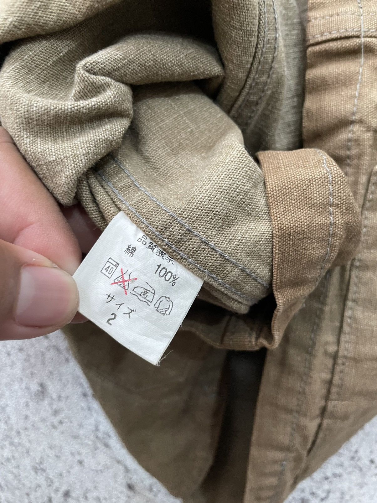 Other 1990s Ropes - Denim Canvas Work Blazer Jacket Size US L / EU 52-54 / 3 - 6 Thumbnail