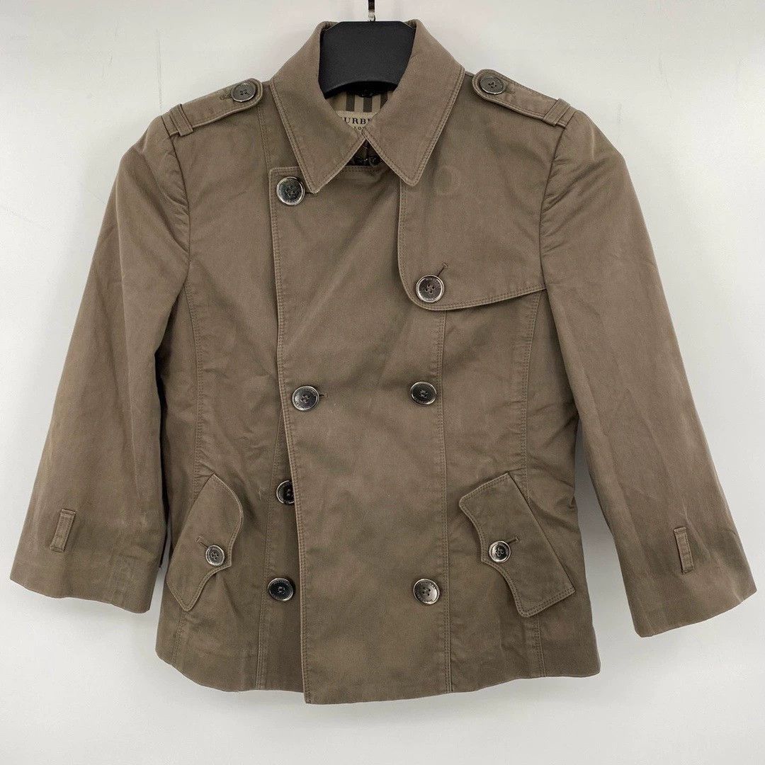 Burberry Burberry Brown Jacket UK6 - dmc Size US XS / EU 42 / 0 - 1 Thumbnail