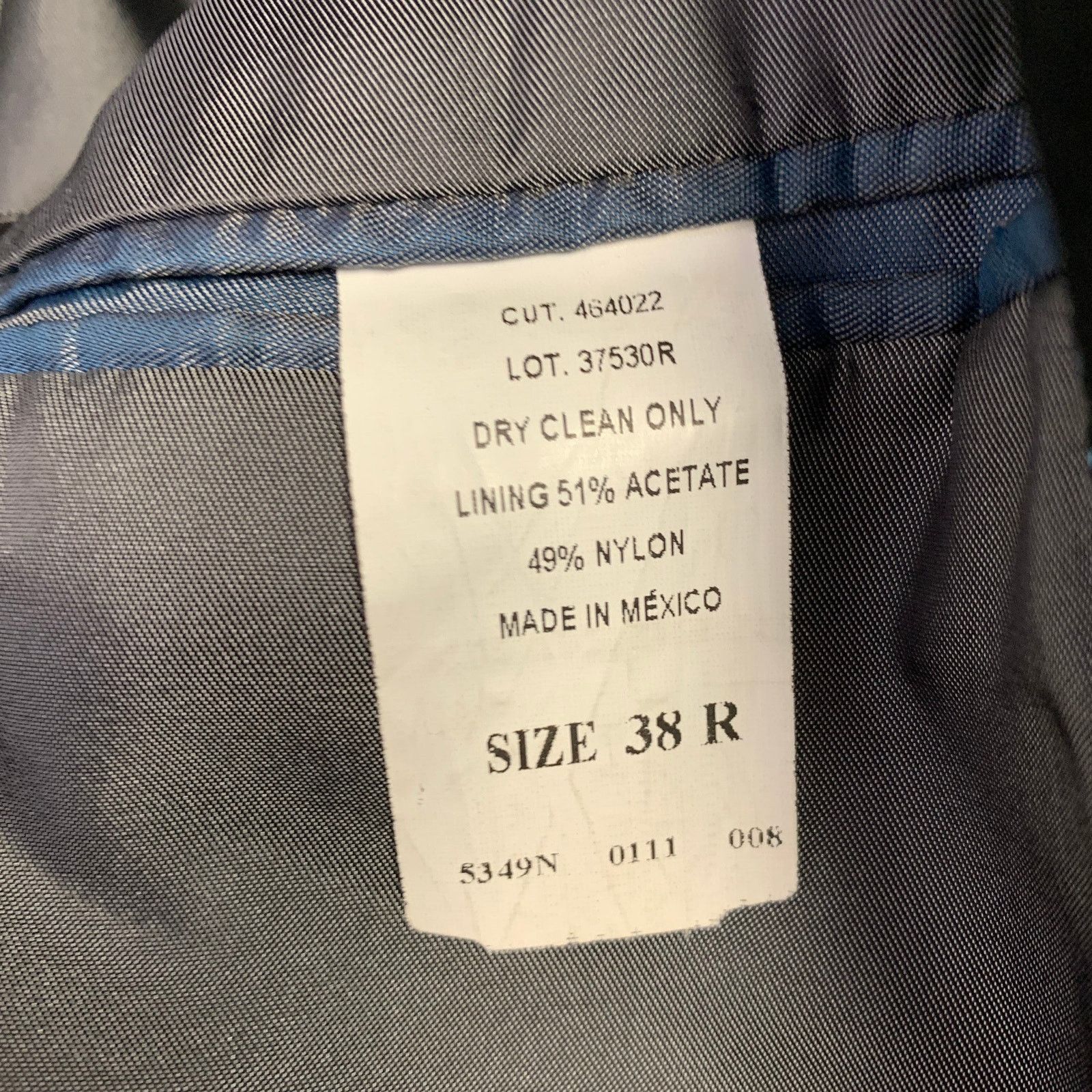 John Bartlett JOHN BARTLETT Black Velvet Single Breasted Sport Coat Size 38R - 7 Thumbnail
