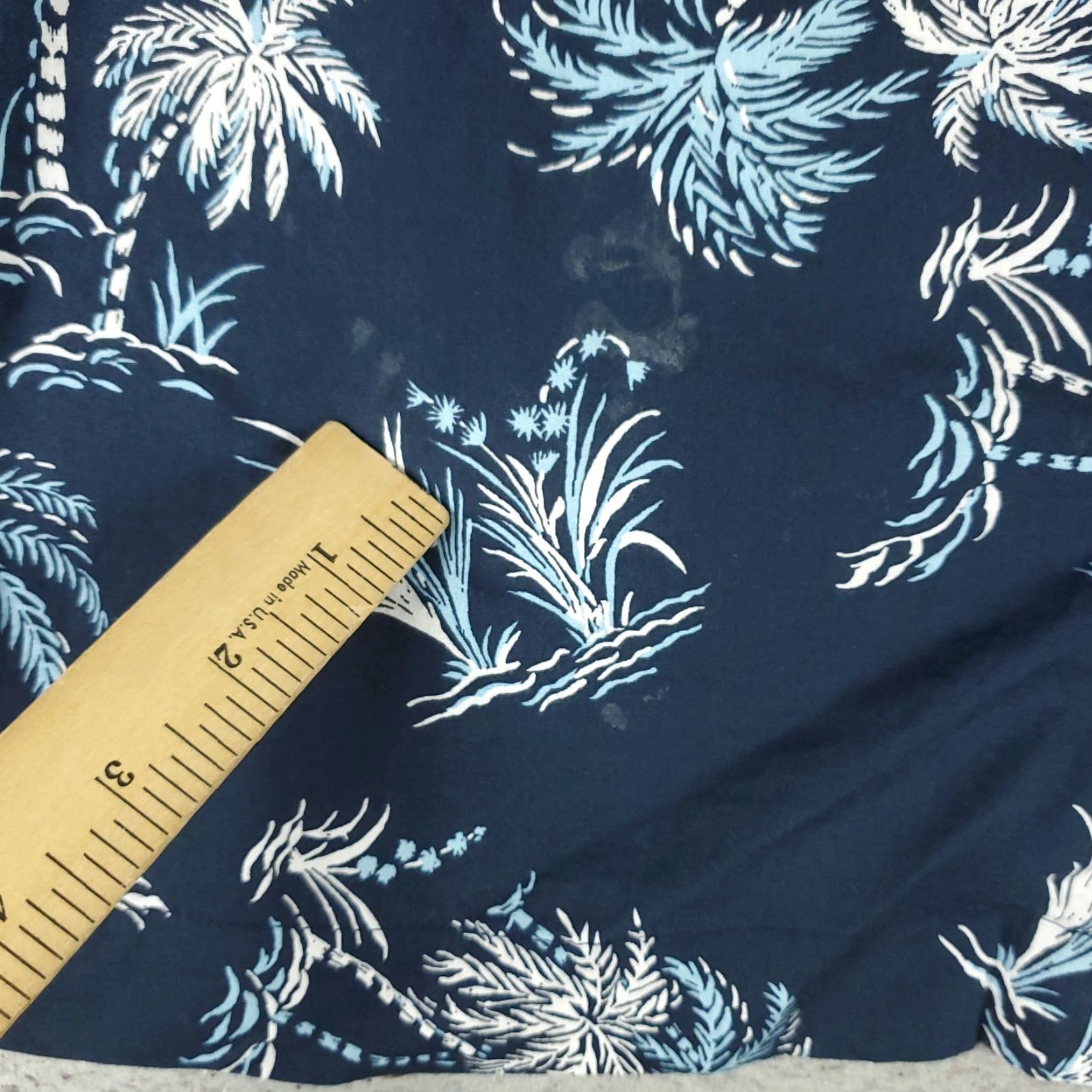 Original Penguin Penguin Shirt Mens L Blue Camp Collar Button Up Short Sleeve - Original Penguin Button-Up Cotton Floral Modern Classic Preppy All Seasons Men Size US L / EU 52-54 / 3 - 3 Thumbnail