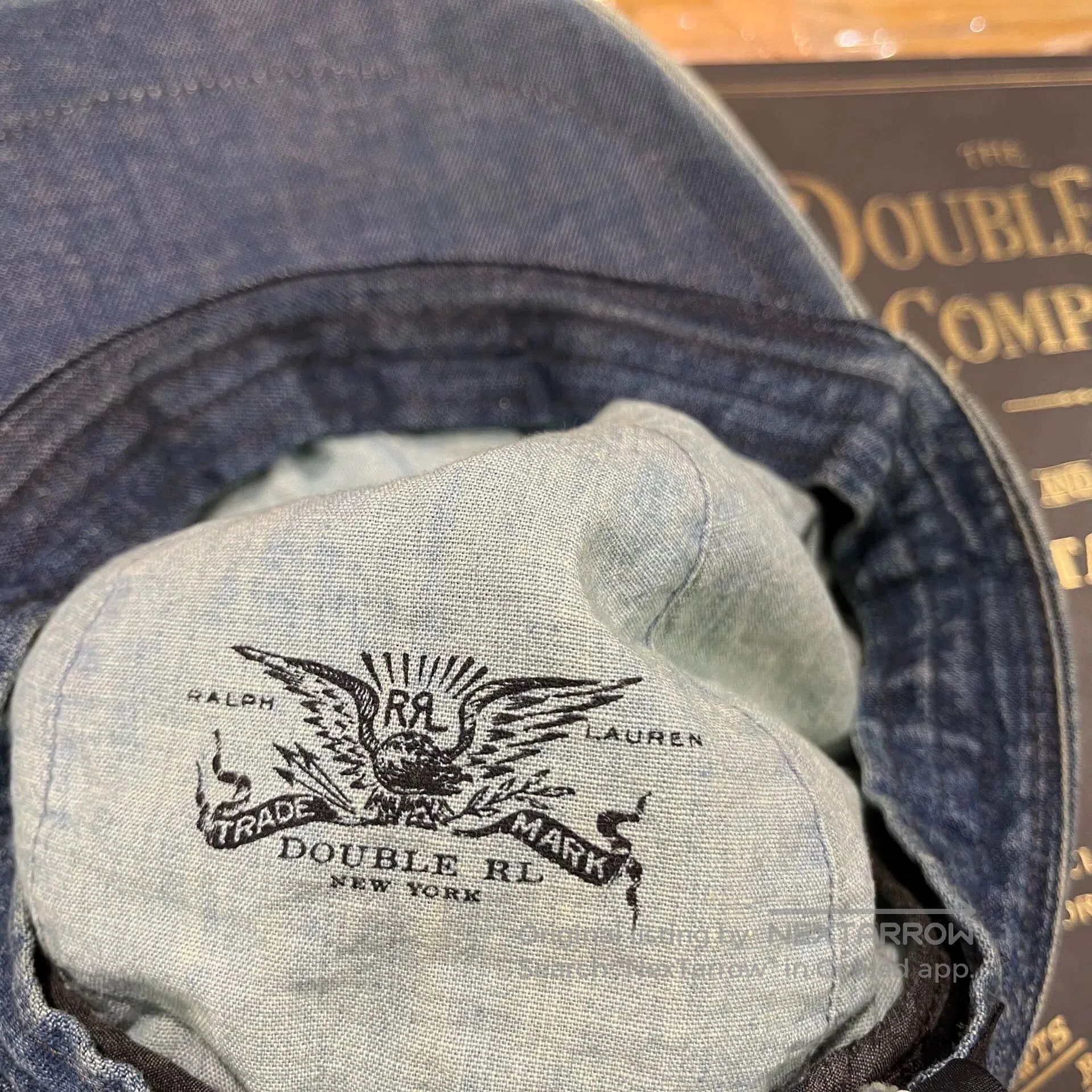 RRL Ralph Lauren RRL Denim Newsboy Cap M Size. Size ONE SIZE - 9 Thumbnail