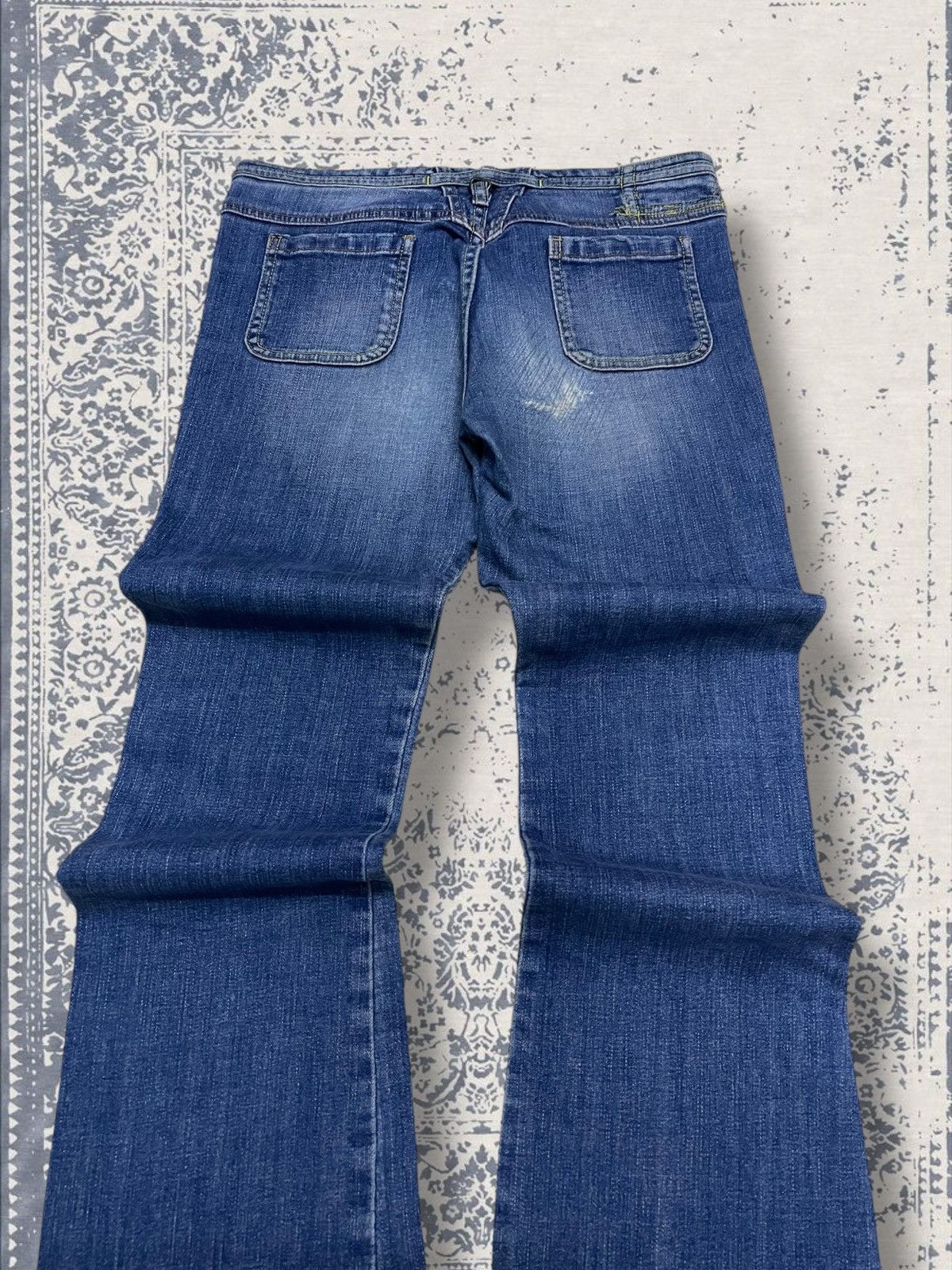 Designer × Japanese Brand × Vintage Vintage 1990s Designer Marithe Francois Girbaud Flared Denim Size US 29 - 11 Thumbnail