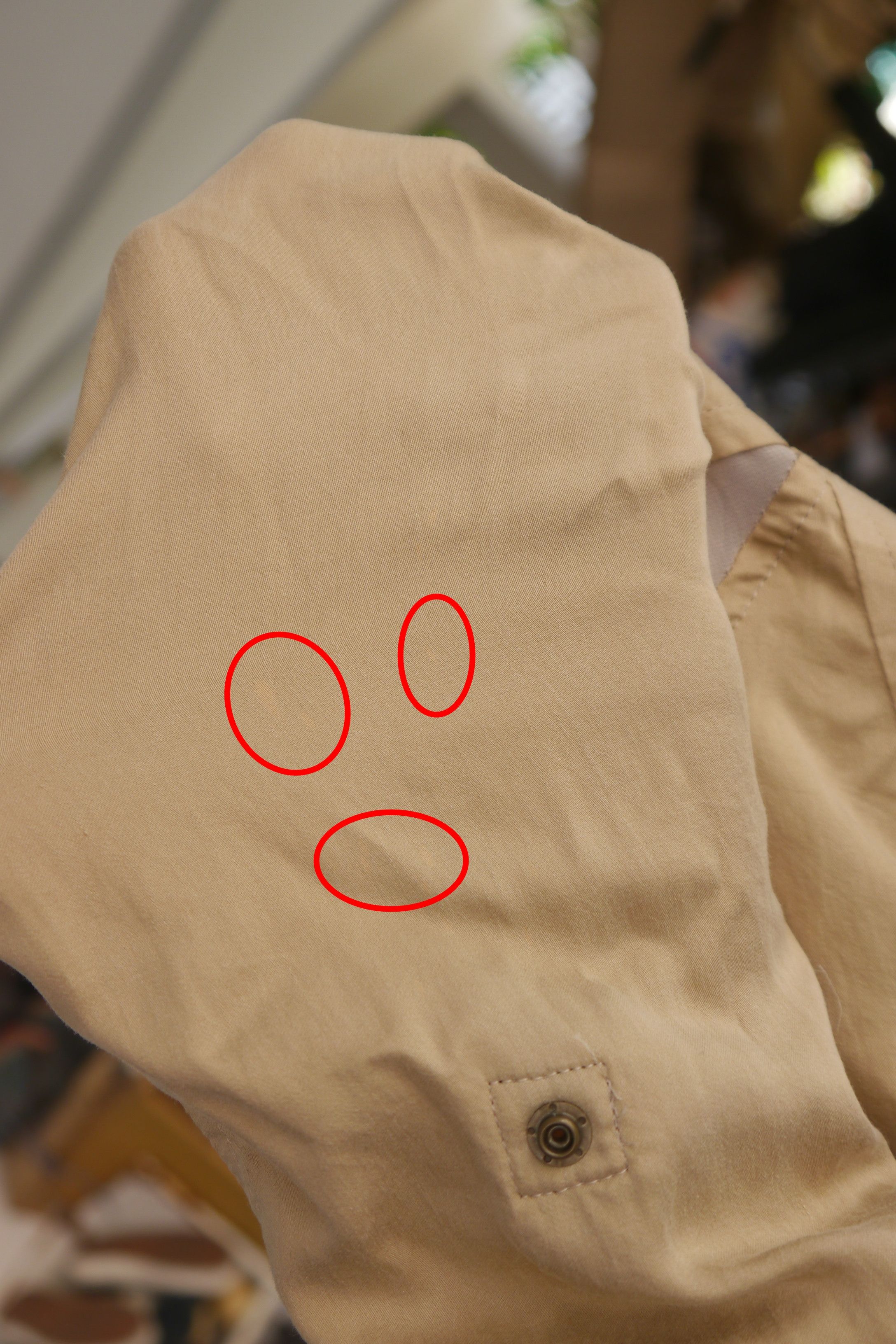 Japanese Brand (J706) SRIC Japan Beige Jacket Sz 38 Size XS / US 0-2 / IT 36-38 - 16 Thumbnail
