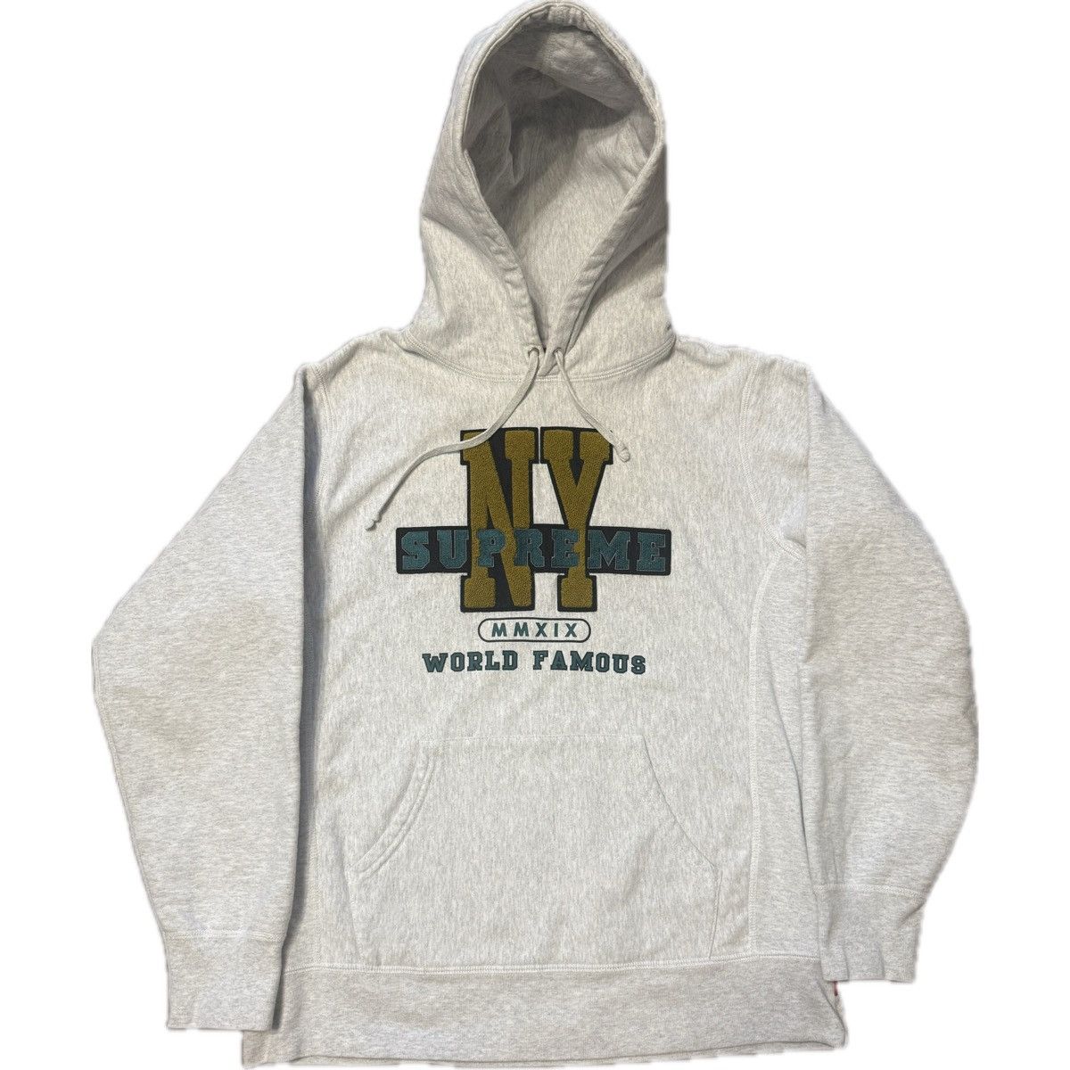 Supreme Supreme World Famous Half Quarter Zip Ash Grey Hype Skater