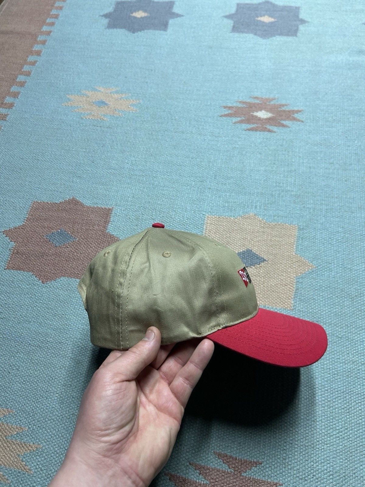 Vintage Tractor supply co snapback hat embroidered logo farm red NOS Size ONE SIZE - 8 Thumbnail