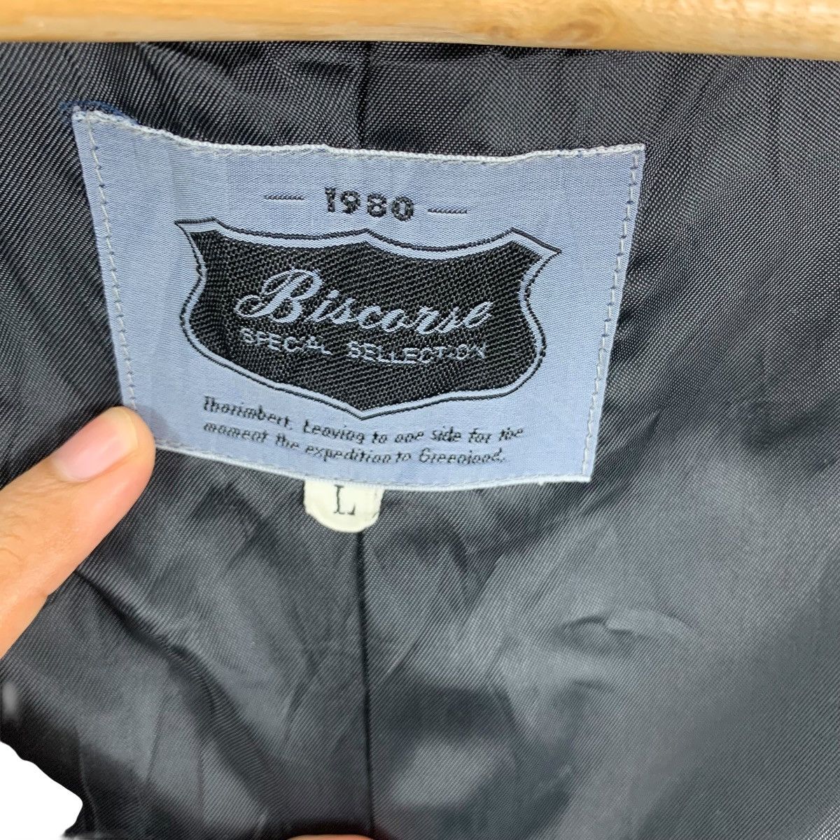 Vintage Vintage BISCORSE SPECIAL SELECTION Minimalist Design Jacket Size US L / EU 52-54 / 3 - 8 Thumbnail