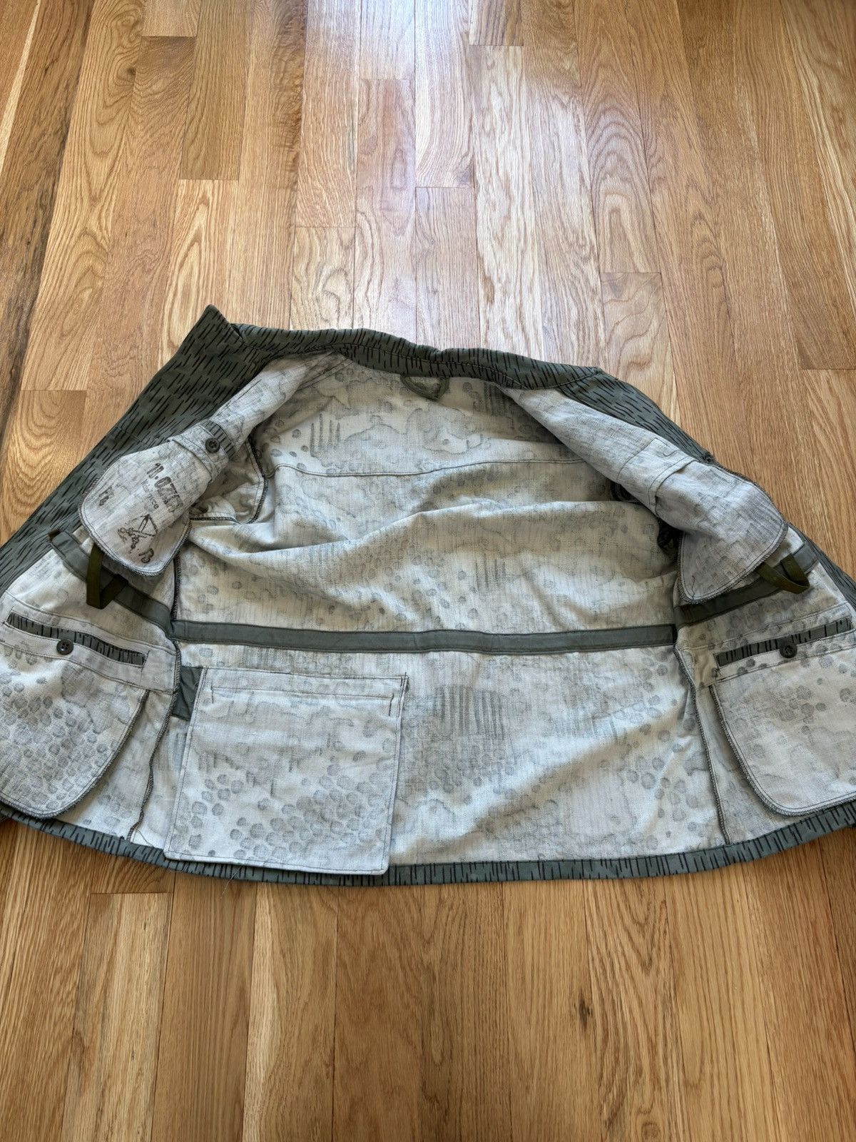 Other Czech Army VTG 70s 1973 Rain Camo Jacket Military Cargo M Size US M / EU 48-50 / 2 - 4 Thumbnail