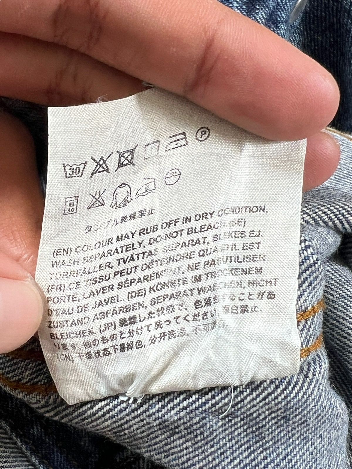 Acne Studios Acne Studios SS14 Cropped Denim Jacket Size XS / US 0-2 / IT 36-38 - 14 Thumbnail