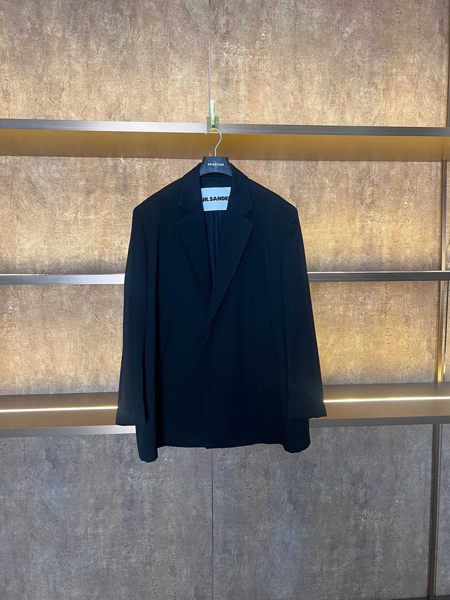 Jil Sander Jil Sander Black Wool Blend Suit Size US M / EU 48-50 / 2 - 1 Thumbnail