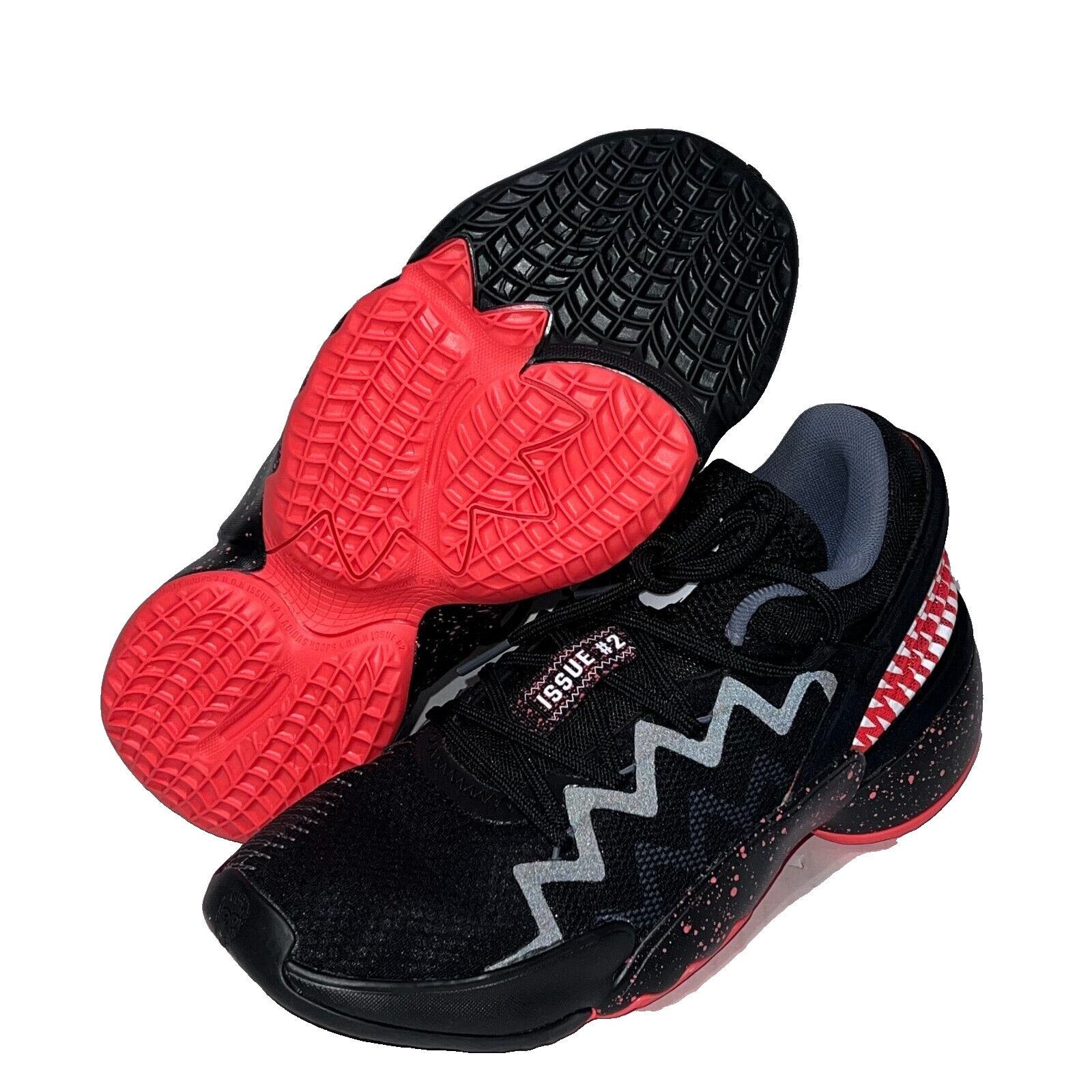 Adidas Adidas D.O.N. Issue 2 MARVEL Venom Shoes FW8749 Size 5.5 Size US 7 / IT 37 - 2 Thumbnail