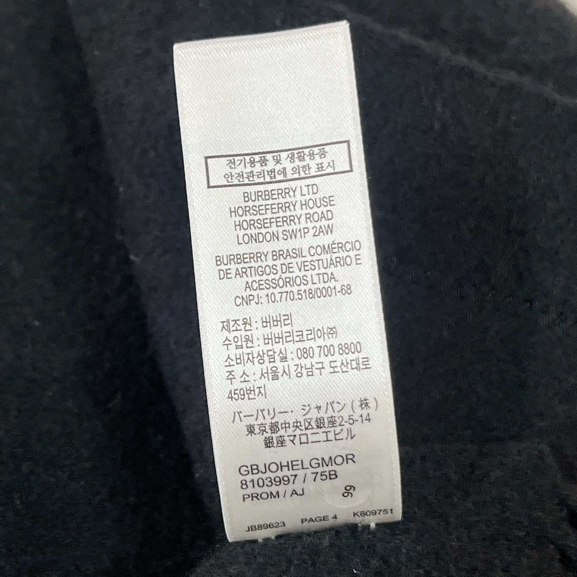 Burberry Burberry Black Cashmere Fringe Scarf Size ONE SIZE - 8 Thumbnail