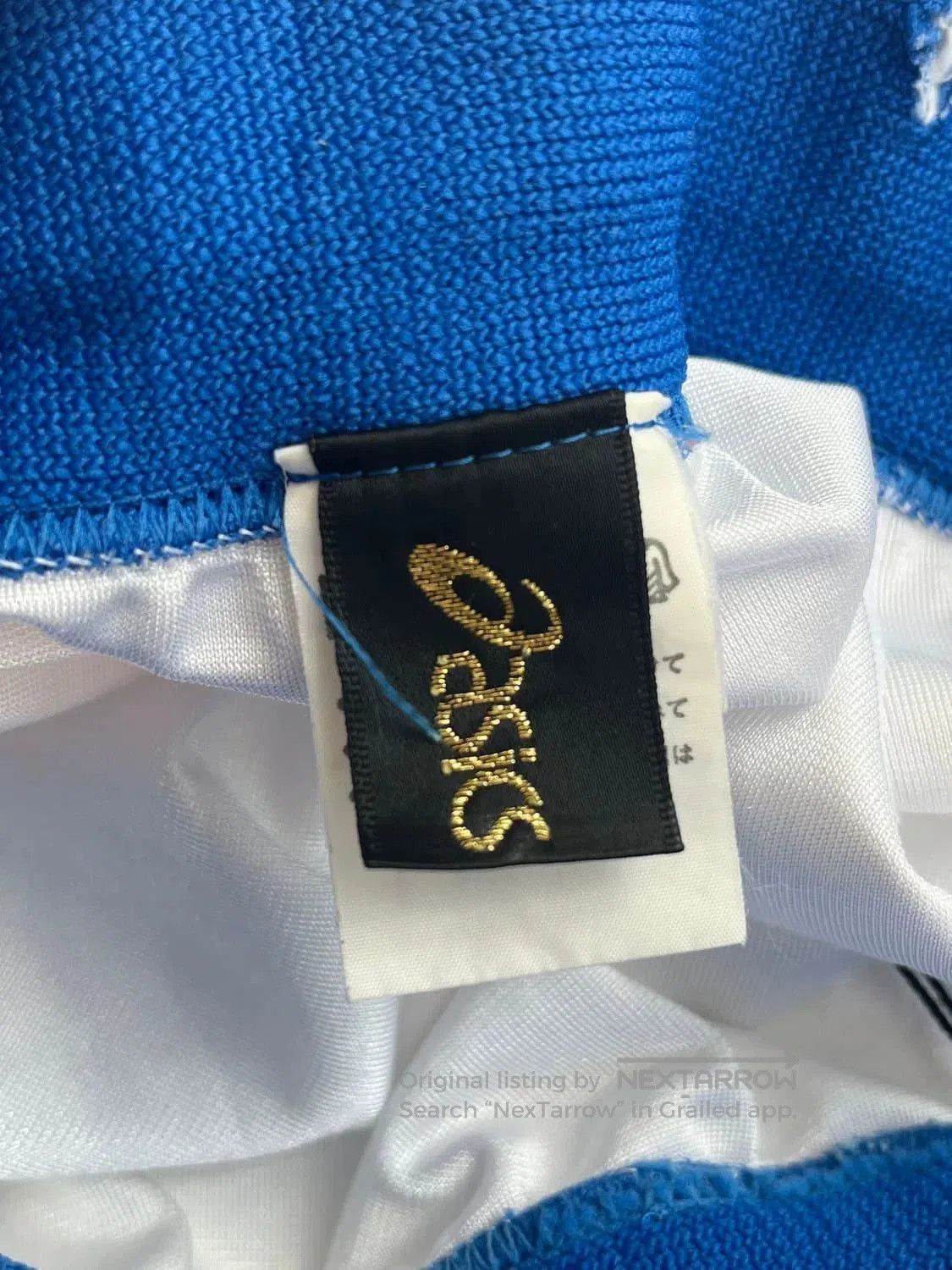 Asics Asics Prussian Blue Vintage Shorts. Size US 32 / EU 48 - 6 Thumbnail