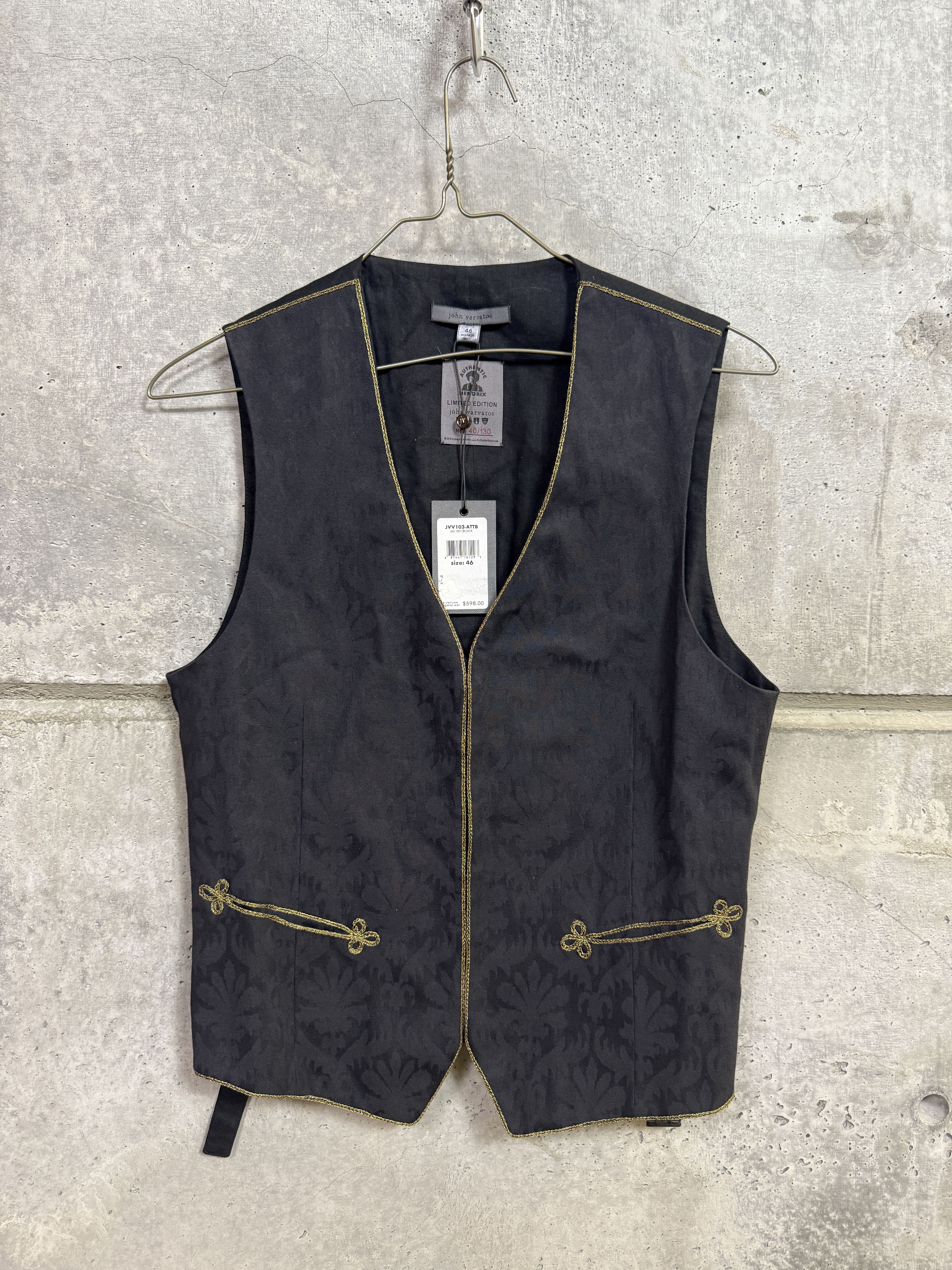 Jimi Hendrix John Varvatos x Jimi Hendrix #40/130 Limited Vest Size US S / EU 44-46 / 1 - 1 Thumbnail