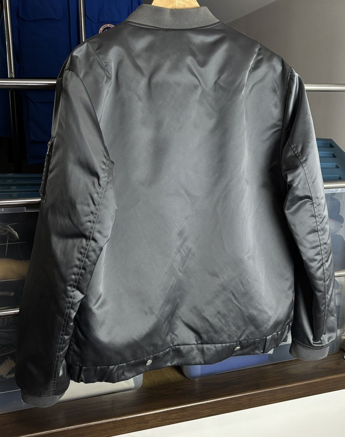 Our Legacy Our Legacy Steel Boxy Bomber Jacket Size US M / EU 48-50 / 2 - 9 Thumbnail