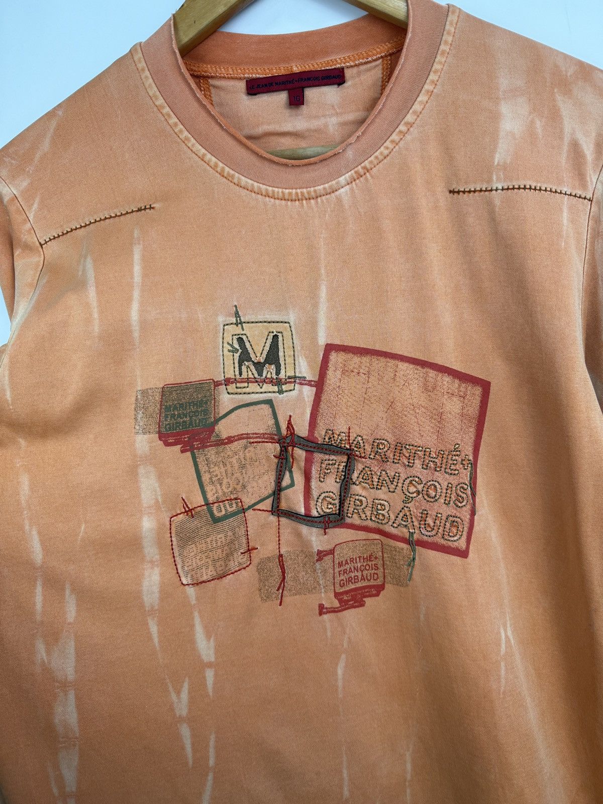 Marithe + Francois Girbaud 🇫🇷 Vintage 00s Marithe Francois Girbaud Archive Long Sleeve Size US M / EU 48-50 / 2 - 4 Thumbnail