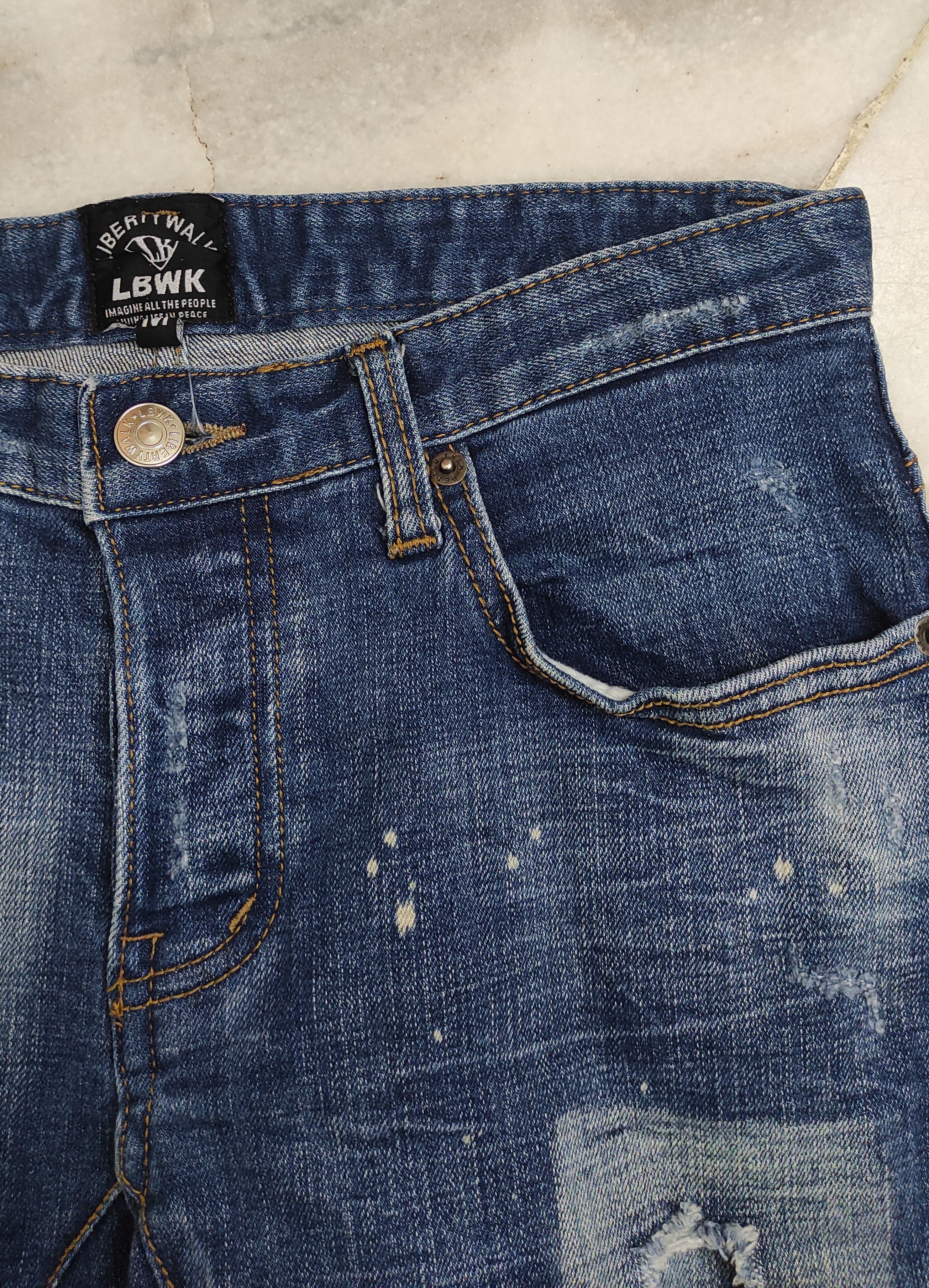 Other Archive LIBERTY WALK Reconstruction Jeans Size US 29 - 10 Thumbnail