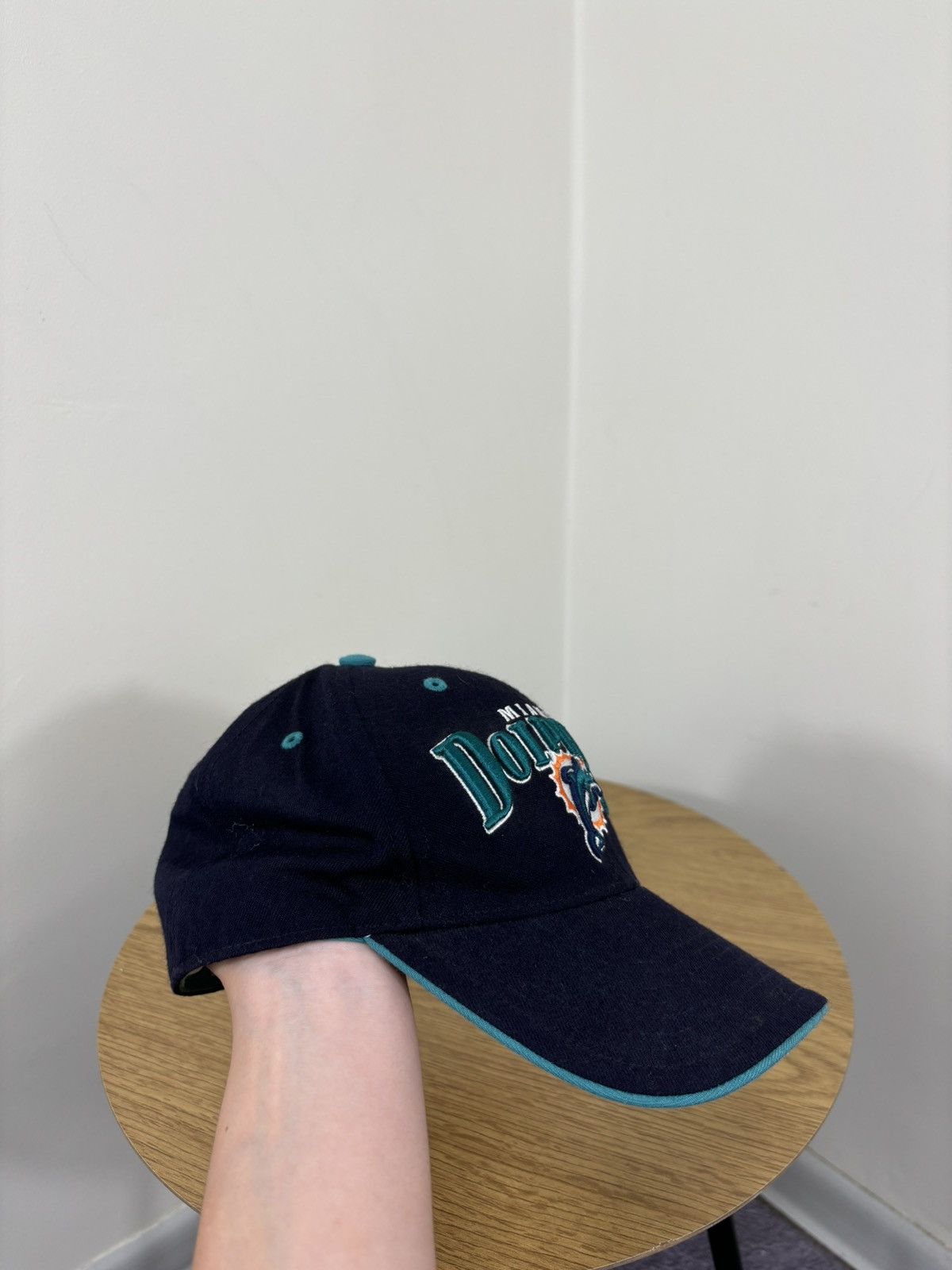 NFL Vintage 90s Miami Dolphins NFL Rare Dad Hat Cap Size ONE SIZE - 9 Thumbnail