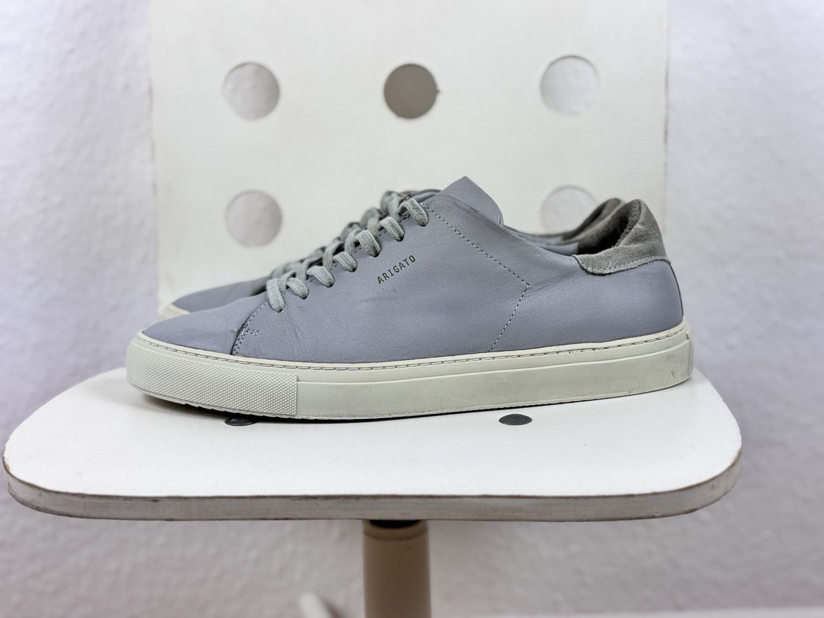 Men's AXEL ARIGATO 28122 GRAY LEATHER SNEAKERS SIZE 45 EU 11 - Main Image