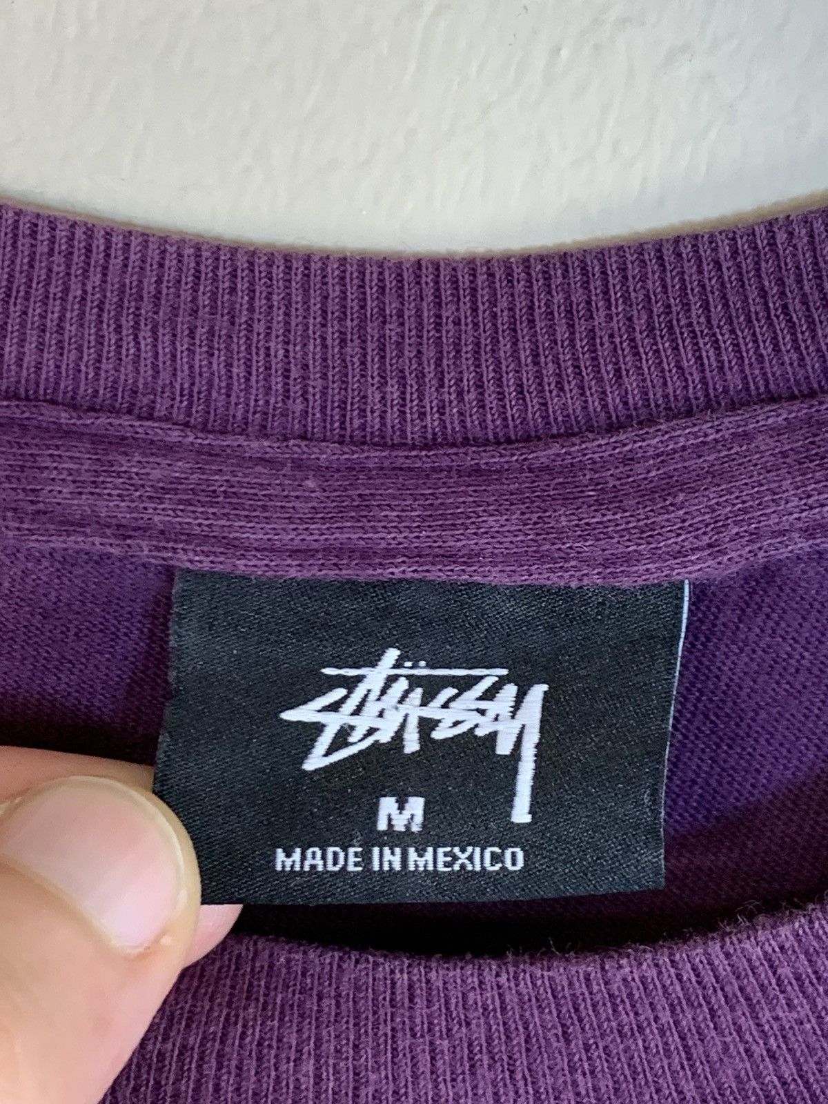 Designer × Stussy × Vintage *RARE* Stussy Checkerboard Logo T-Shirt - Medium Size US M / EU 48-50 / 2 - 6 Thumbnail