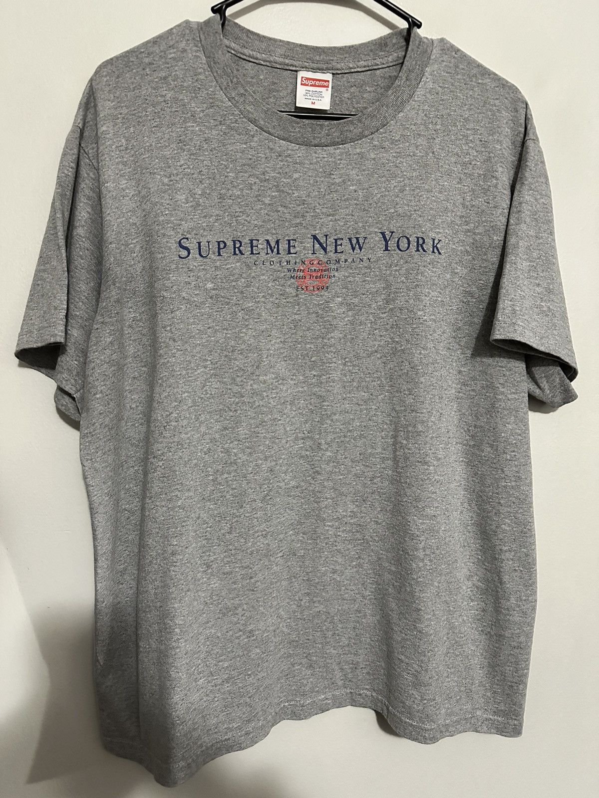 Supreme Supreme Tradition Tee Size US M / EU 48-50 / 2 - 1 Thumbnail