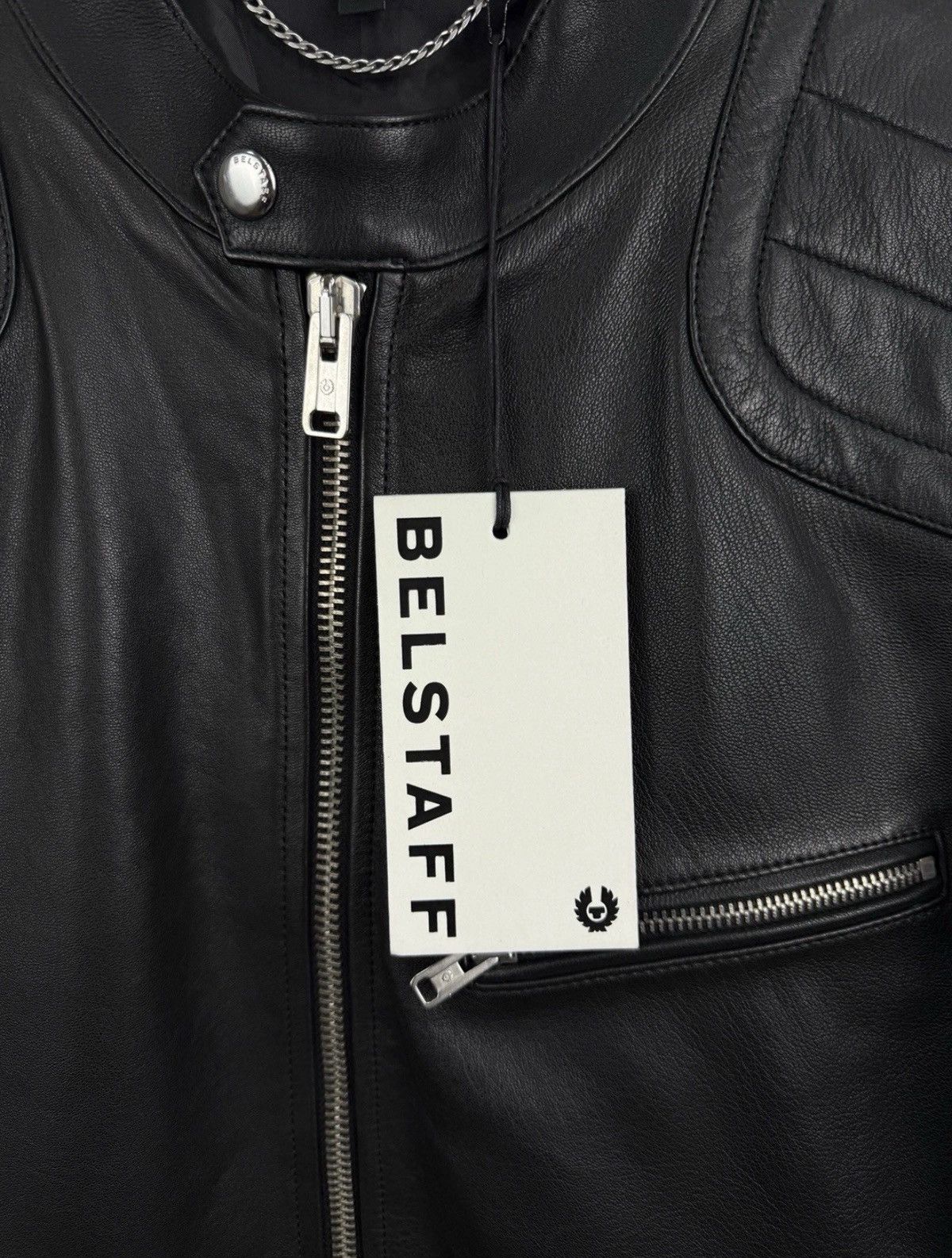 Belstaff ❗️NEW 🇬🇧 Belstaff Lamb Leather Jacket 104761 T Racer Size US M / EU 48-50 / 2 - 9 Thumbnail