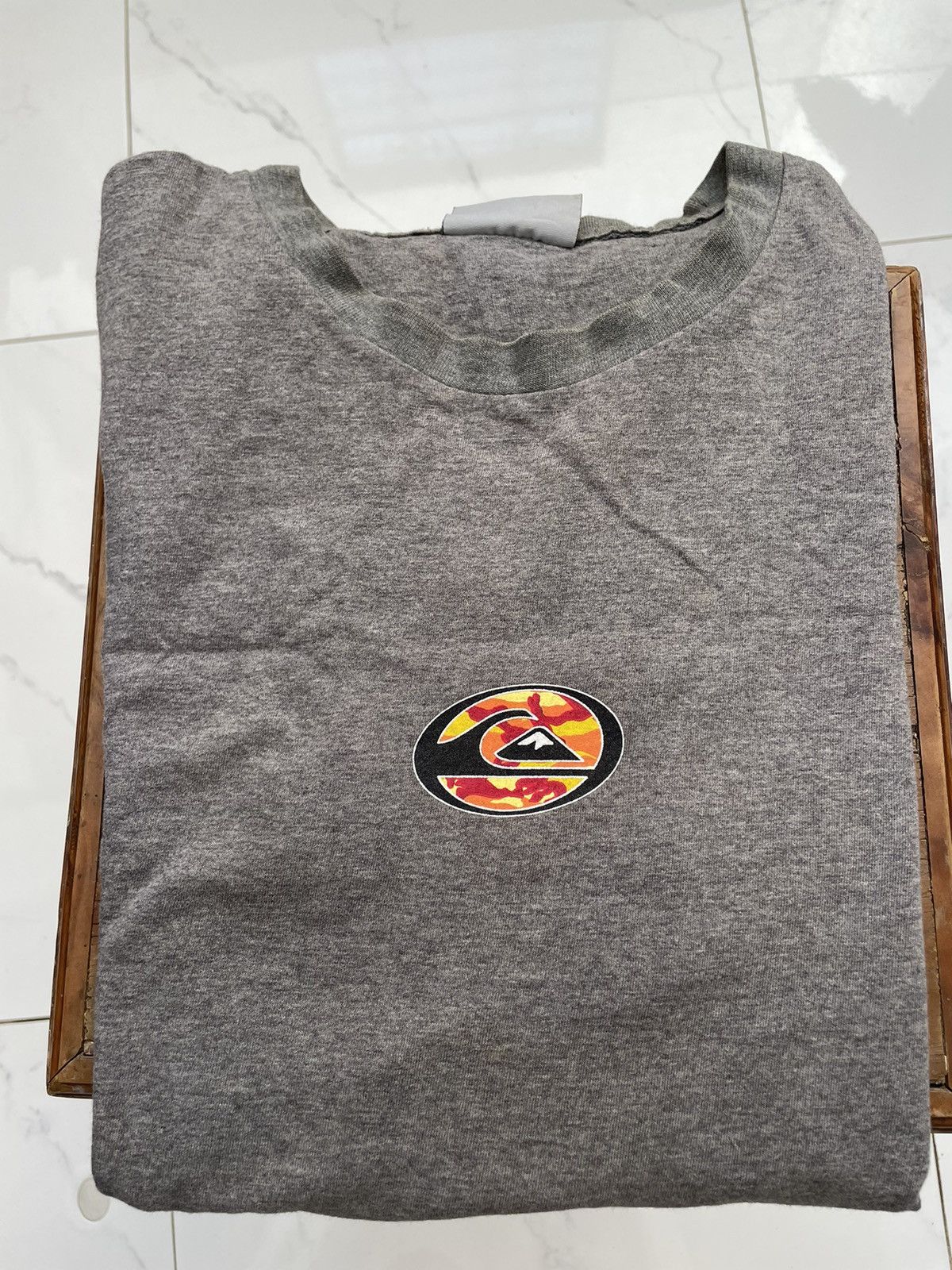 Quiksilver × Vintage Vintage Short sleeve Quicksilver Size US L / EU 52-54 / 3 - 2 Thumbnail