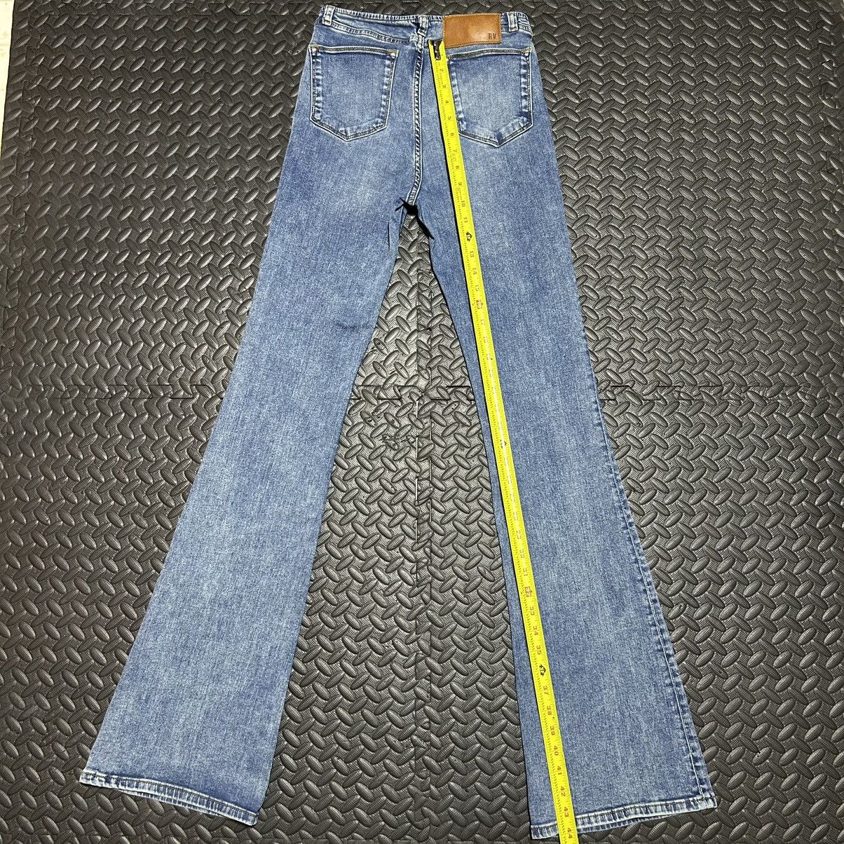 Other Reclaimed Vintage Flare Jeans Denim Women’s Sz 28 US 7 Boho Size 28" / US 6 / IT 42 - 12 Thumbnail