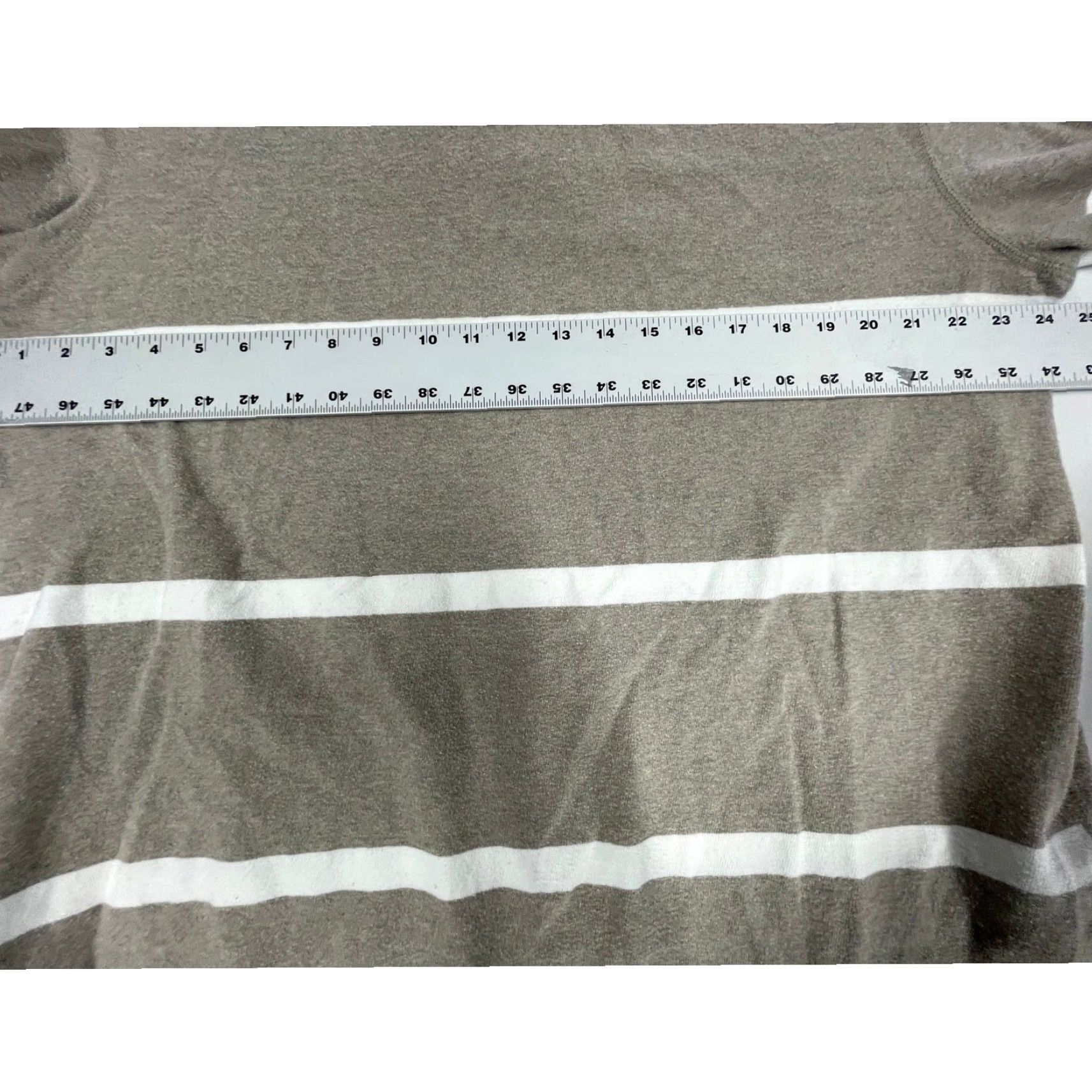 American Eagle Outfitters VINTAGE Y2K American Eagle Polo Shirt Striped Brown White 100% Cotton Men XL Long Sleeve Shirt Size US XL / EU 56 / 4 - 5 Thumbnail