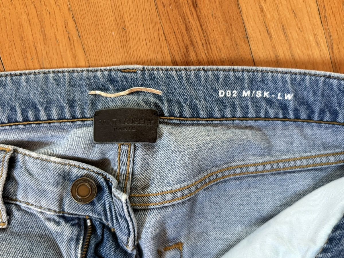 Saint Laurent Paris Saint Laurent D02 Slim Fit Denim Size US 29 - 3 Thumbnail