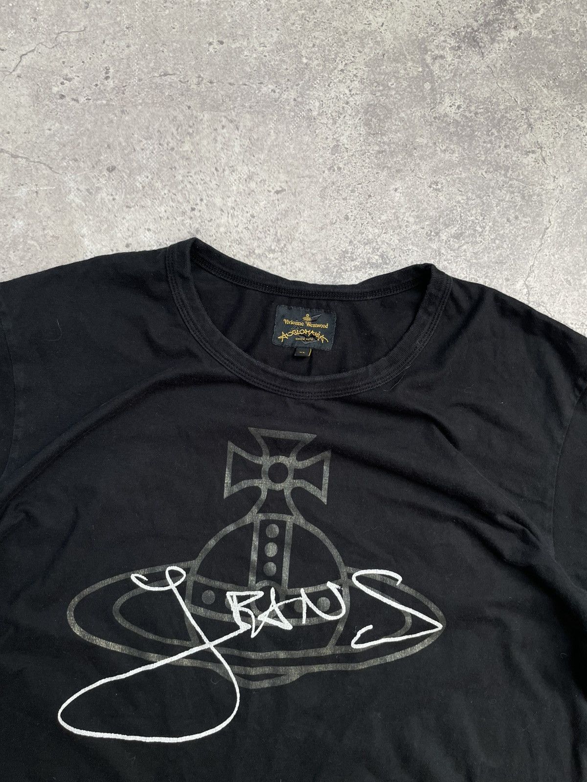 Vintage × Vivienne Westwood RARE vintage VIVIENNE WESTWOOD T-Shirt Big Logo Size US XL / EU 56 / 4 - 4 Thumbnail