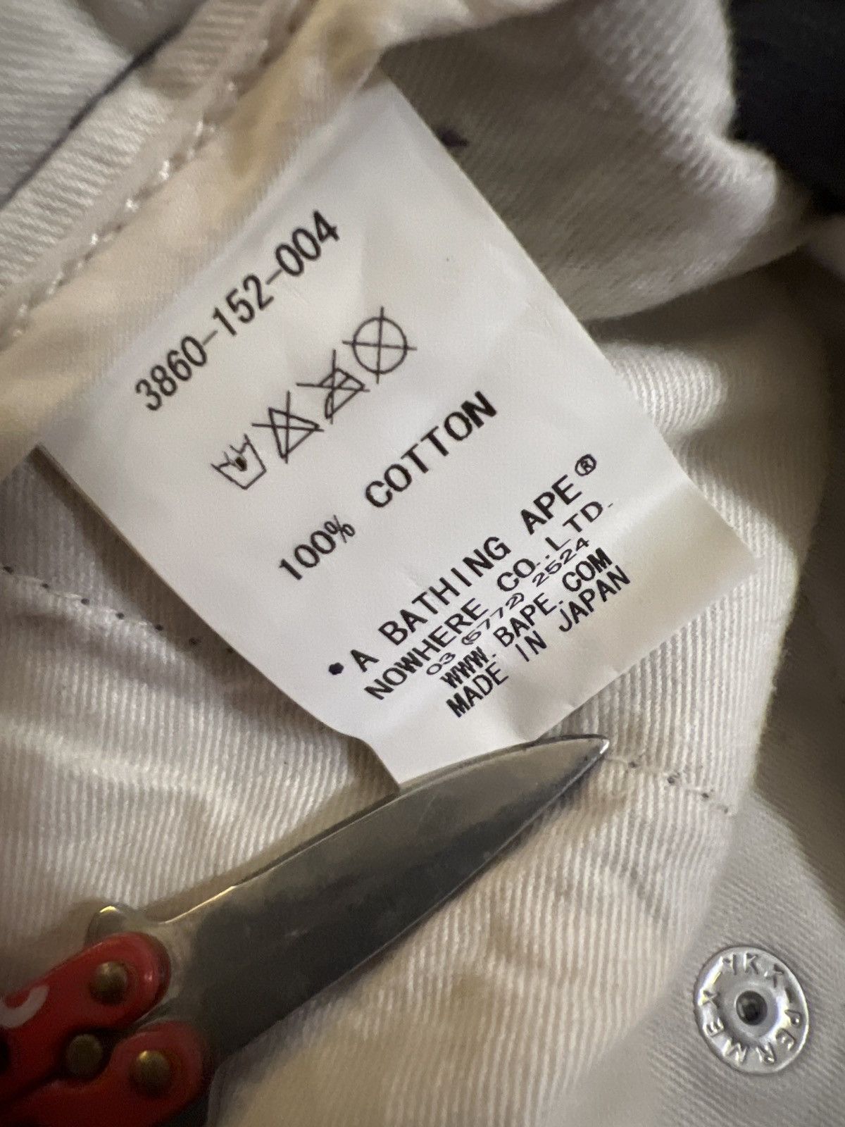 Bape Ursus Bape 2011 grey denim jeans Size US 33 - 10 Thumbnail