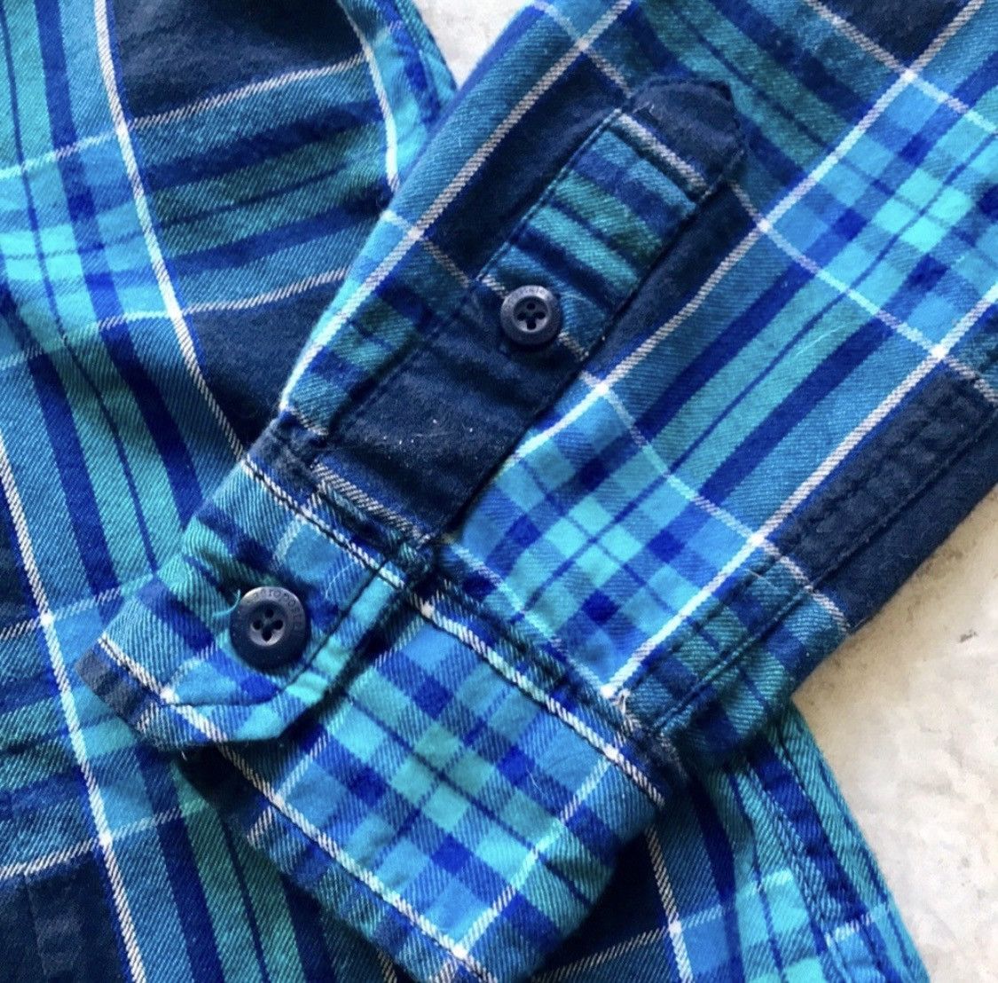 Aeropostale VINTAGE AEROPOSTALE PLAID FITTED BUTTON UP BLOUSE TOP SHIRT Size M / US 6-8 / IT 42-44 - 7 Thumbnail