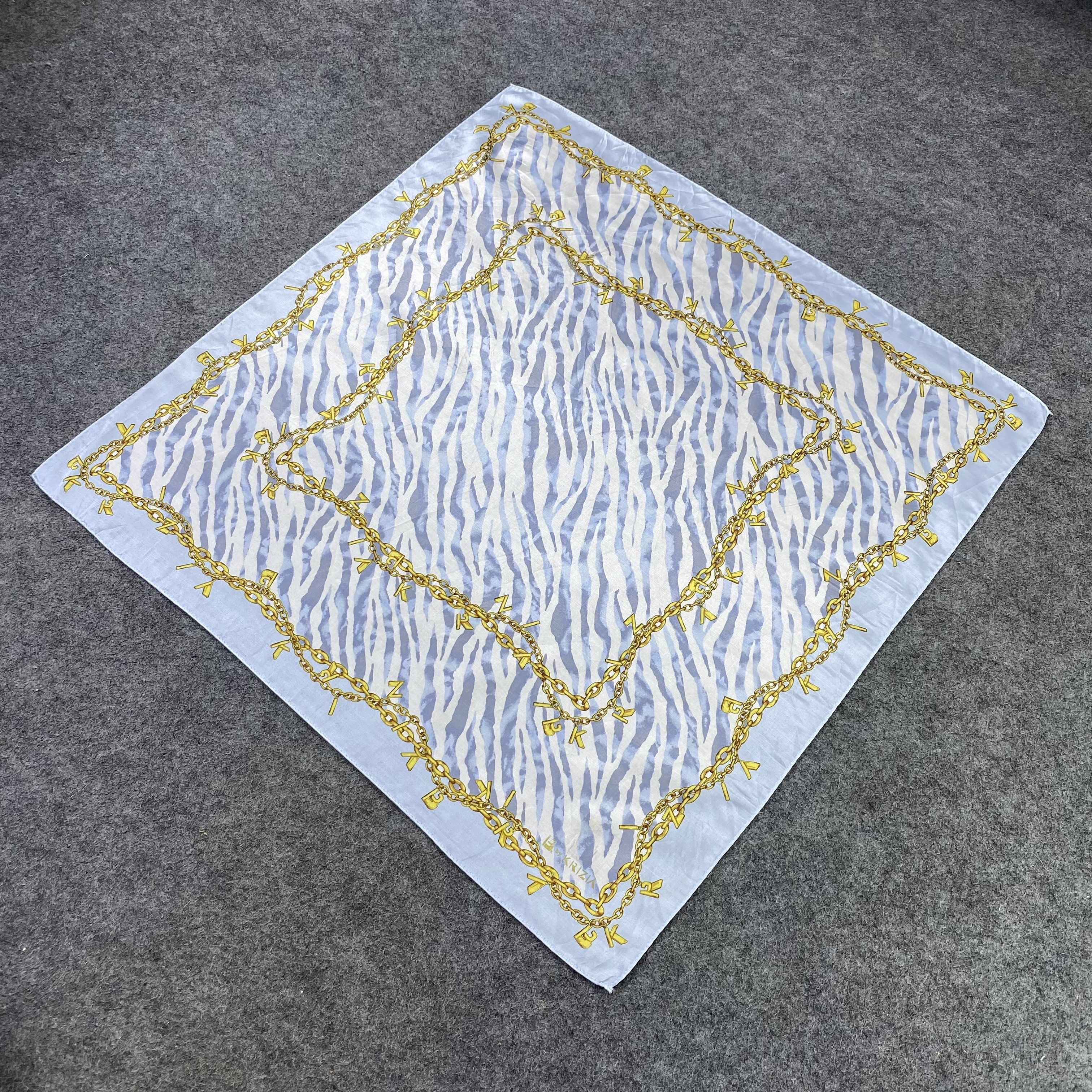 Pierre Cardin PierreCardin by Krizia Handkerchief NeckerchiefBandana-B1772 Size ONE SIZE - 4 Thumbnail