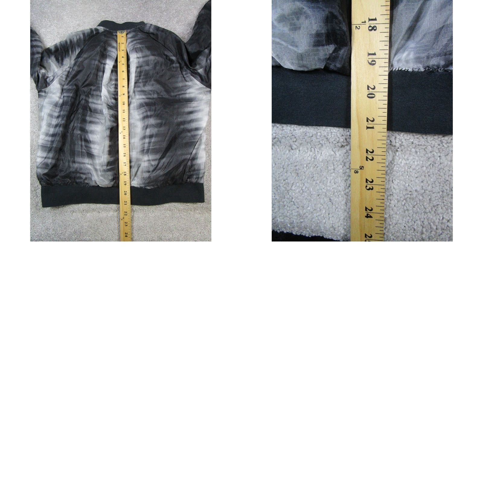 Nike Nike Jacket S Black Full Zip Windbreaker Gradient Running Gym & Training Womens Size S / US 4 / IT 40 - 8 Thumbnail