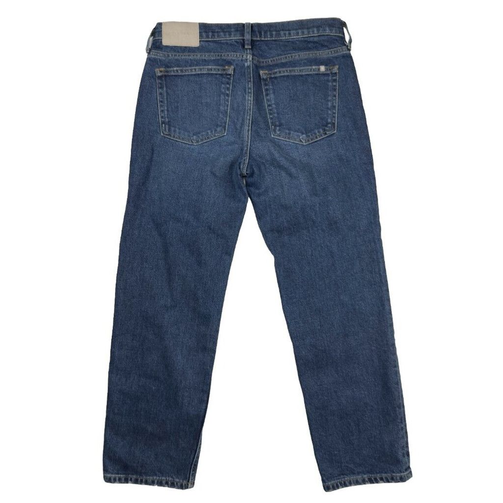 Everlane Everlane The Crop Shortie Organic Denim Blue Jeans Size 25 Size 25" / US 0 / IT 36 - 6 Thumbnail
