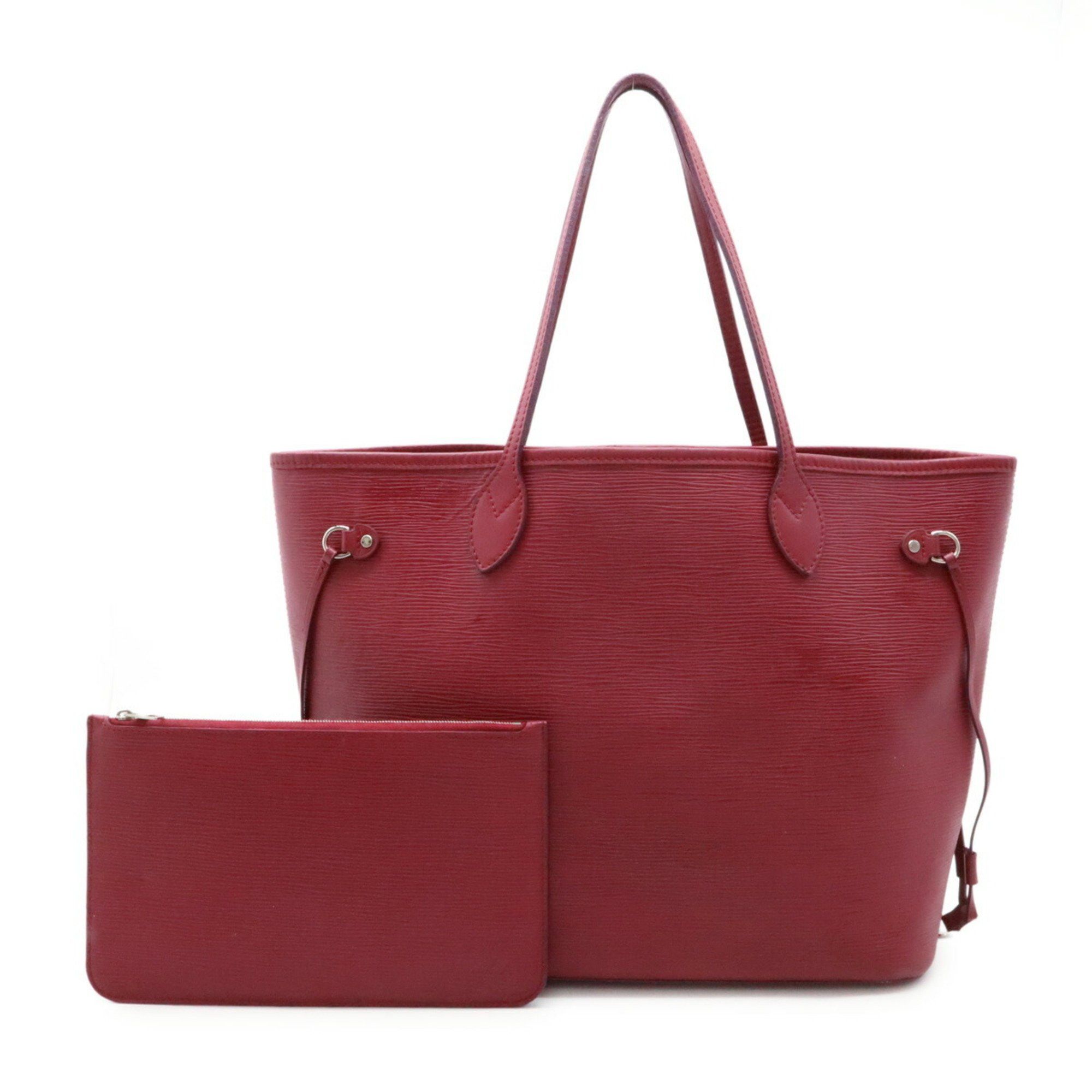 Louis Vuitton Epi Neverfull Mm Tote Bag Shoulder Fuchsia Pink M40882, Women's