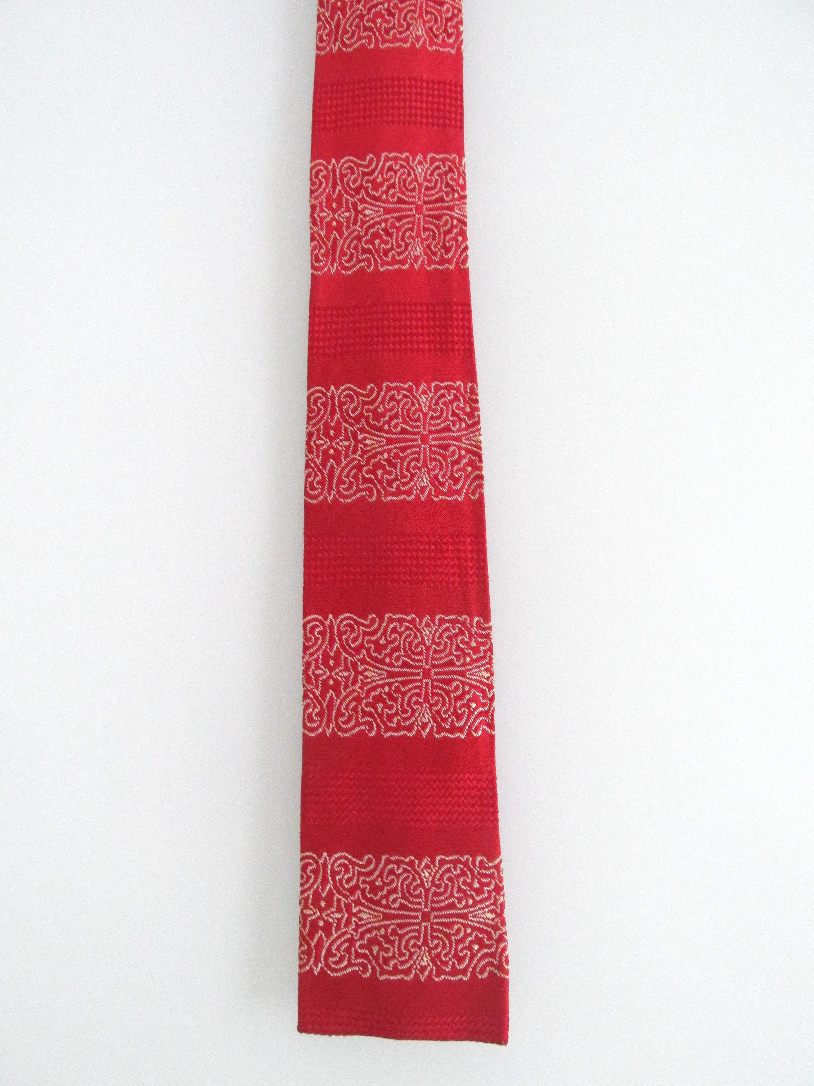 Vintage Flat/Square Bottom Vintage Men's Tie Size ONE SIZE - 2 Thumbnail