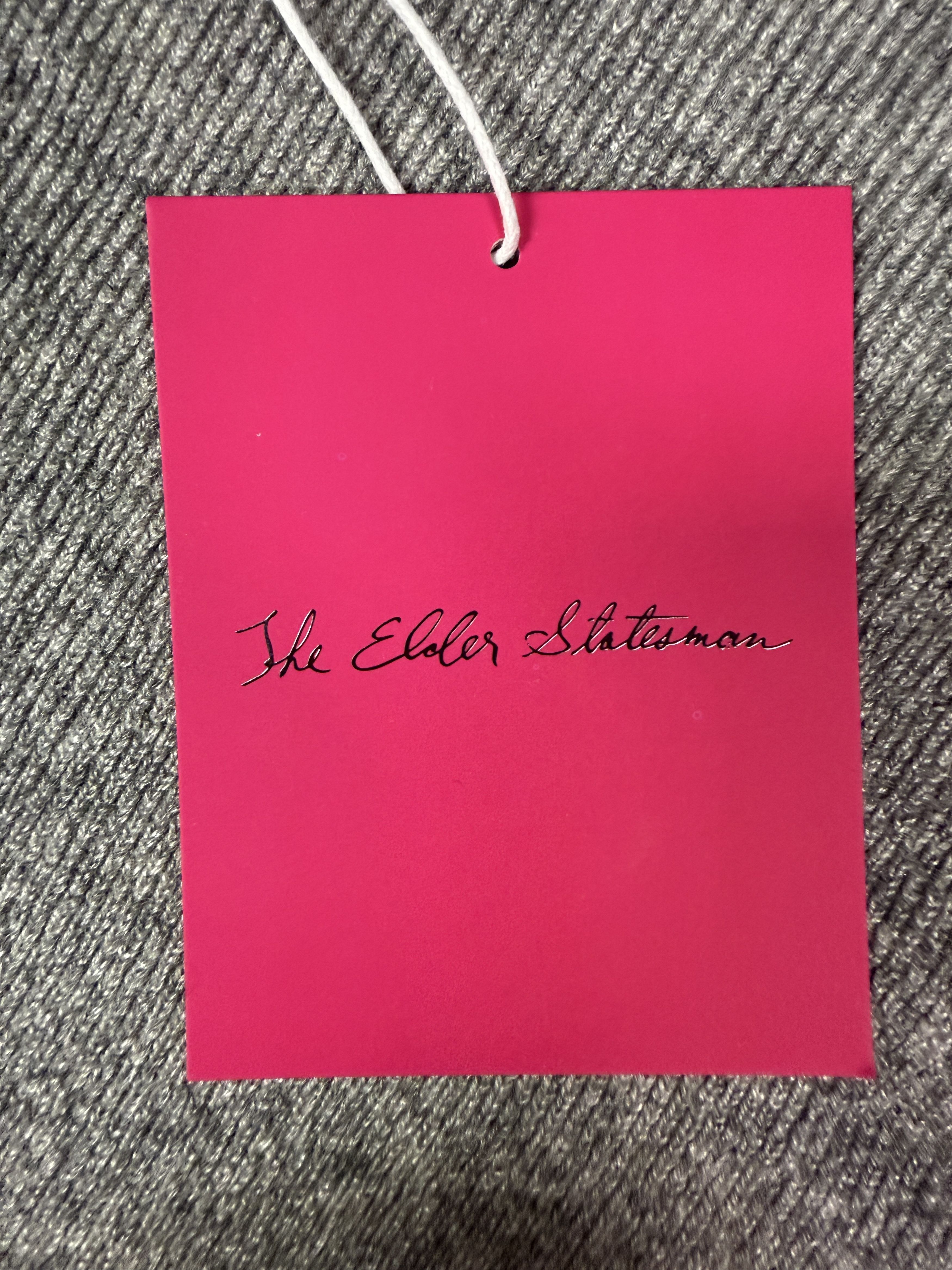 The Elder Statesman $895 The Elder Statesman Delicash Grey Flare Pant Size 30" / US 8 / IT 44 - 8 Thumbnail