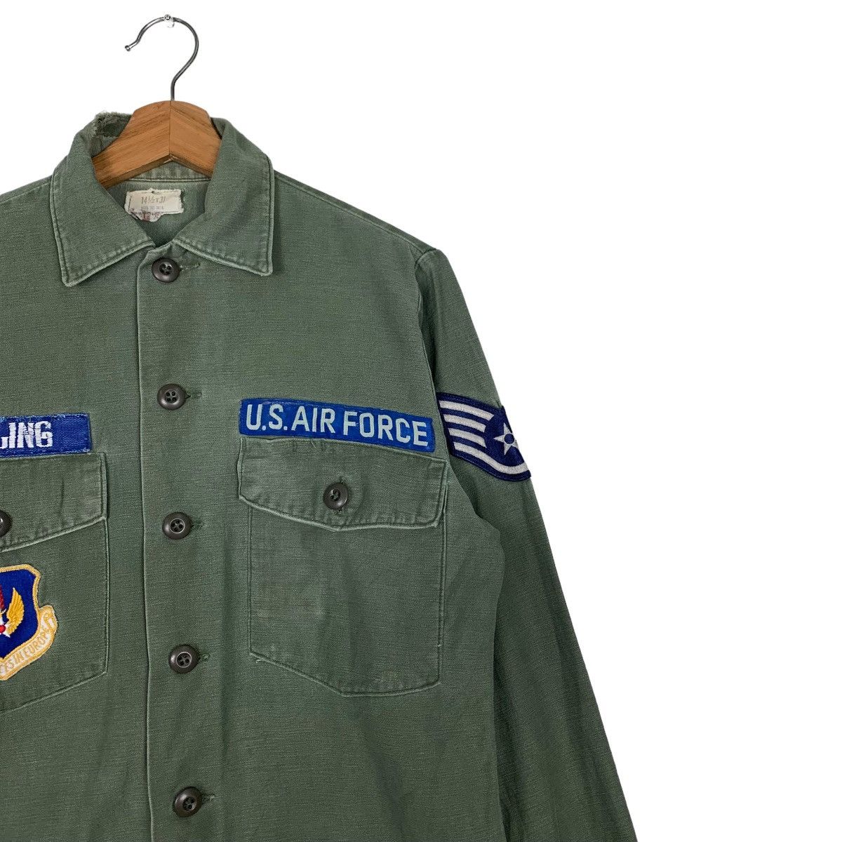 Vintage U.S. AIR FORCE Uniform Field Jacket #0088-C6 Size US M / EU 48-50 / 2 - 6 Thumbnail
