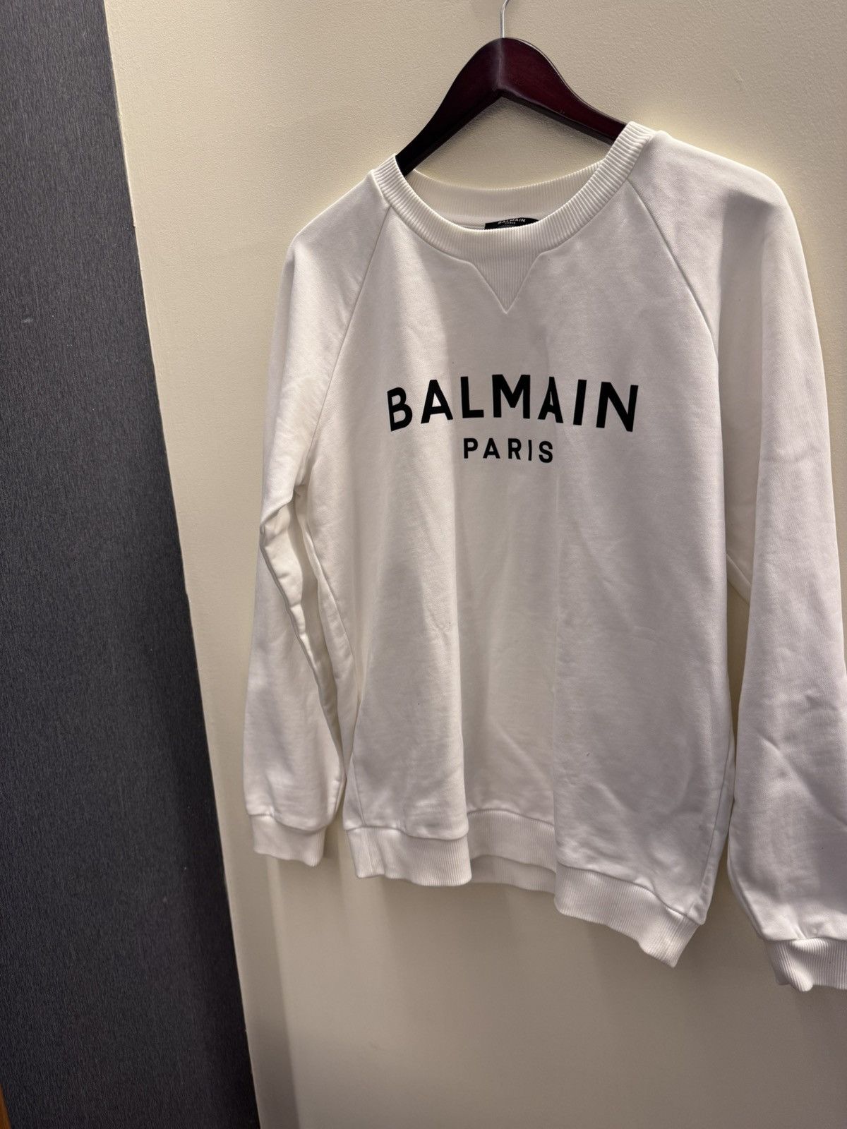 Balmain Balmain Paris White Logo Size US M / EU 48-50 / 2 - 1 Thumbnail