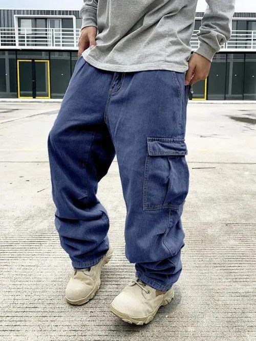 Japanese Brand Cargo Loose Fit Pants Gorpcore Size US 32 / EU 48 - 2 Thumbnail