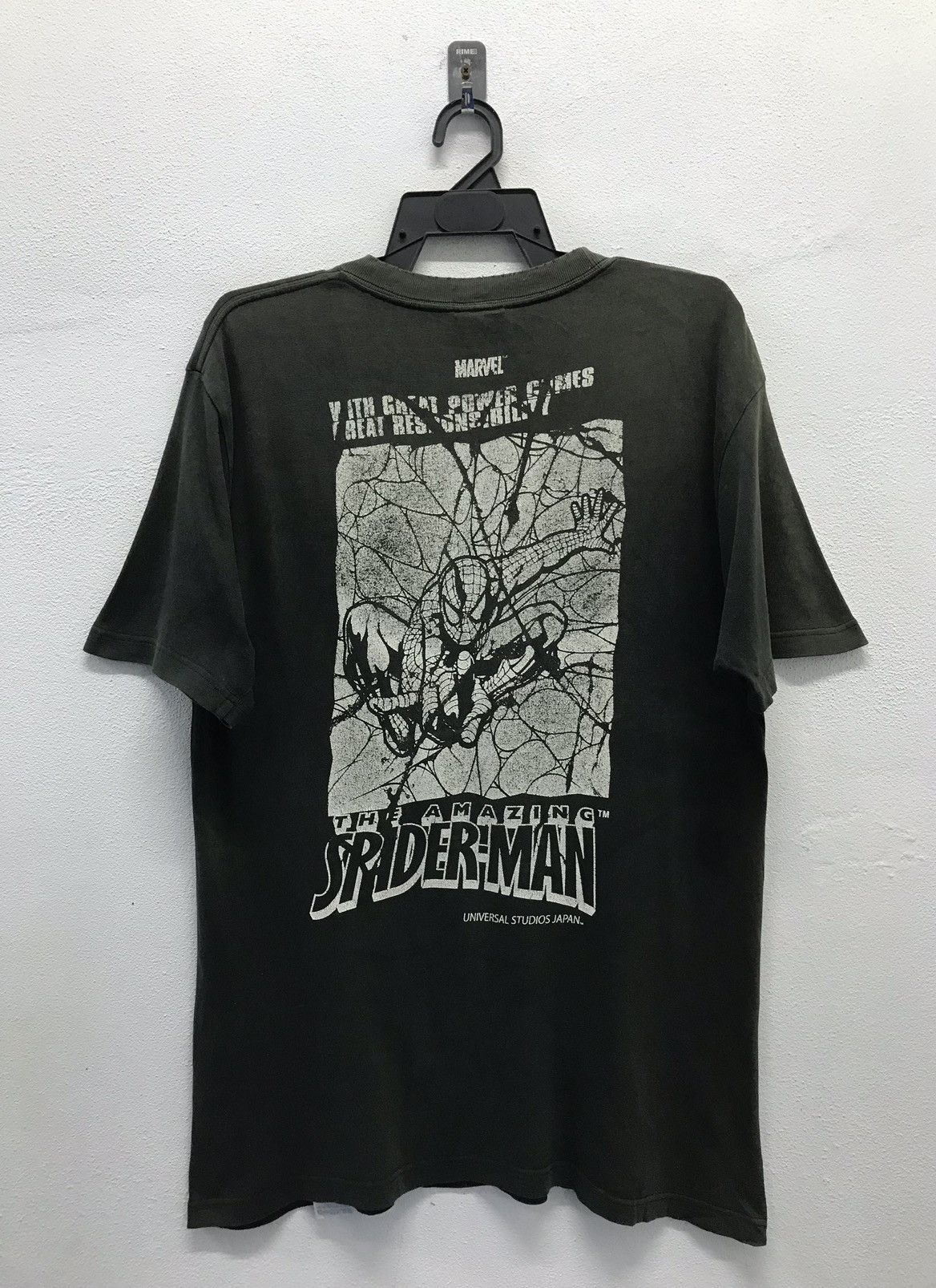 Marvel Comics × Universal Studios Vintage Universal Studios Japan Marvel Spider-Man Shirt Size US L / EU 52-54 / 3 - 1 Thumbnail