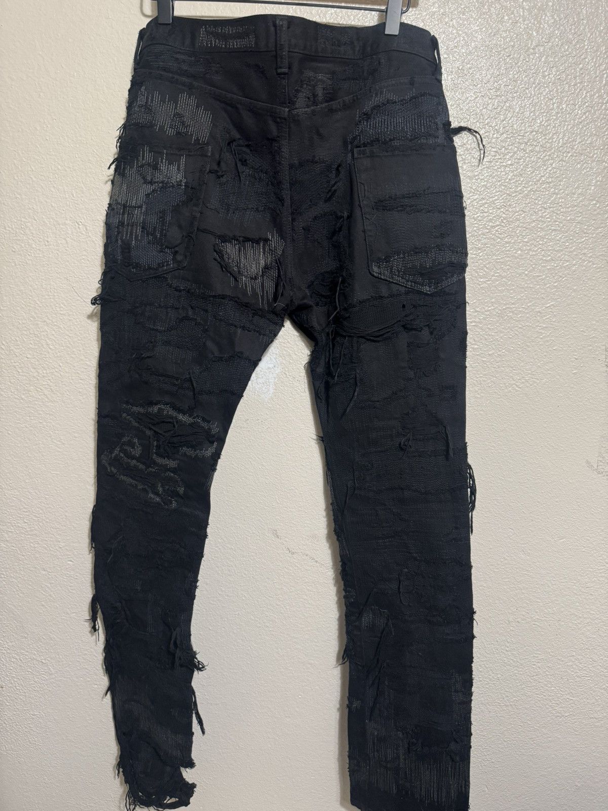 Undercover AWO5 Undercover Black 85 Denim Size US 32 / EU 48 - 2 Thumbnail