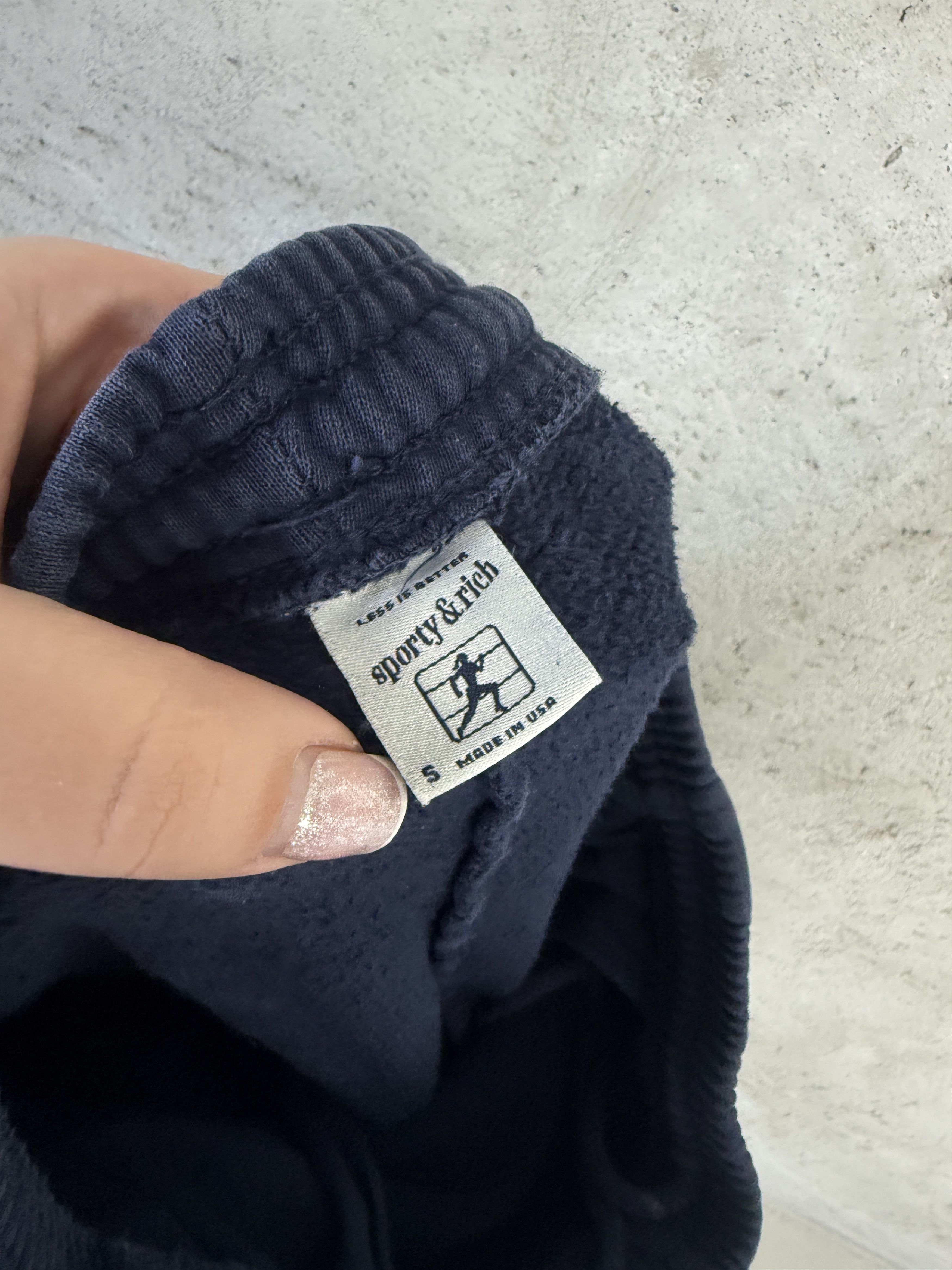 Sporty & Rich Sporty & Rich Signature Embroidered sweatpants Size 26" / US 2 / IT 38 - 4 Thumbnail